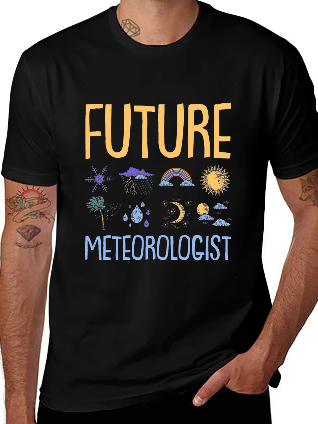 Variant 11 of Future Meteorologist T-Shirt - Weather Lover Tee