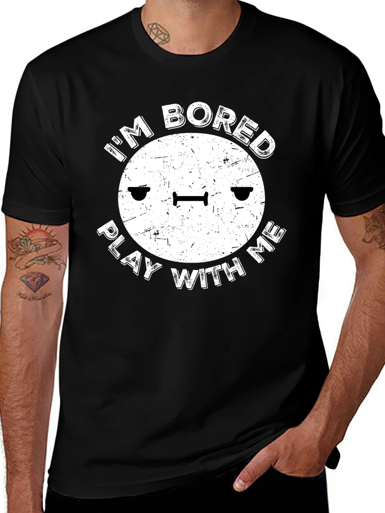 Variant 8 of I'm Bored Play With Me Funny Graphic T-Shirt