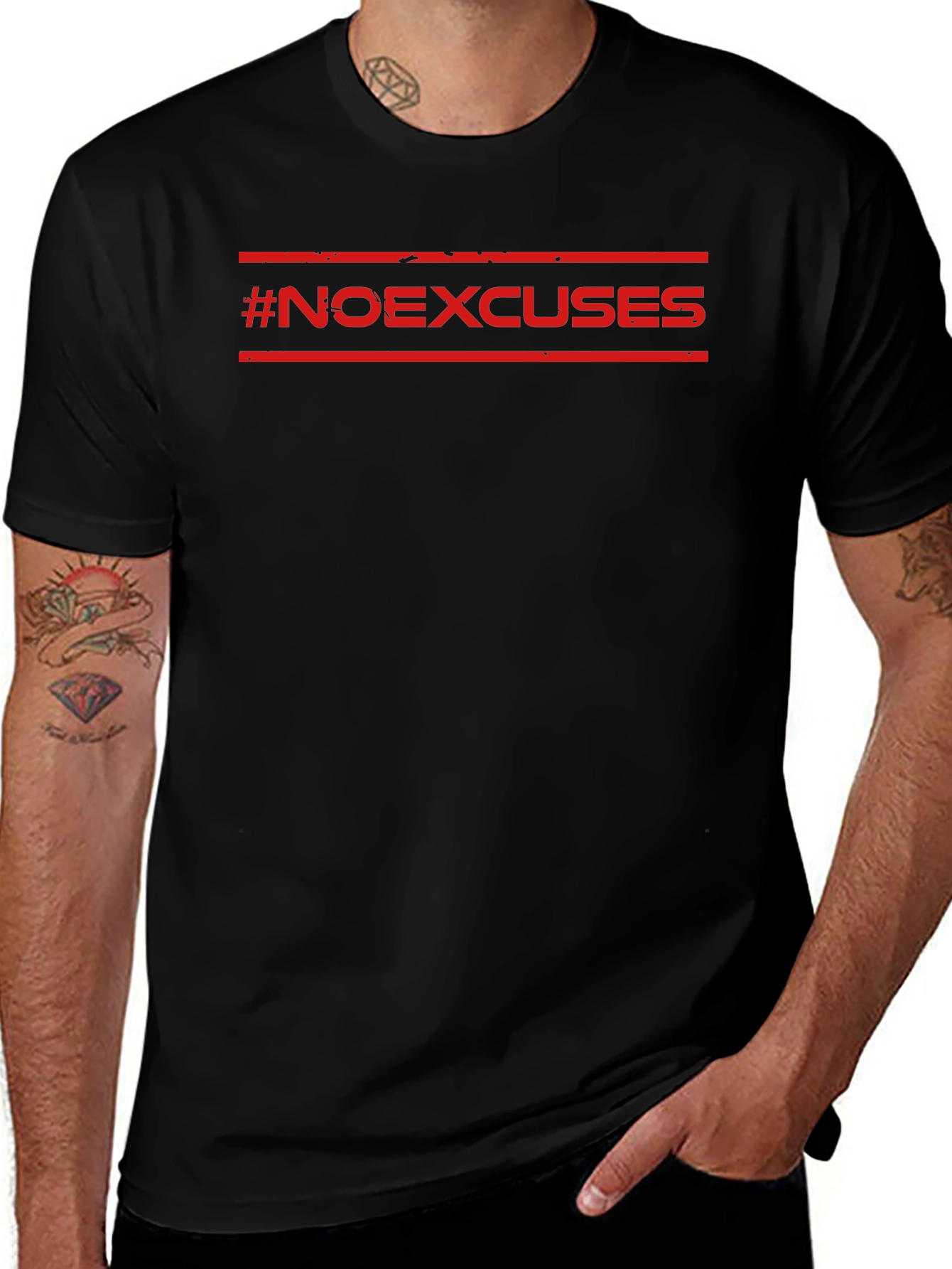 No Excuses Graphic T-Shirt