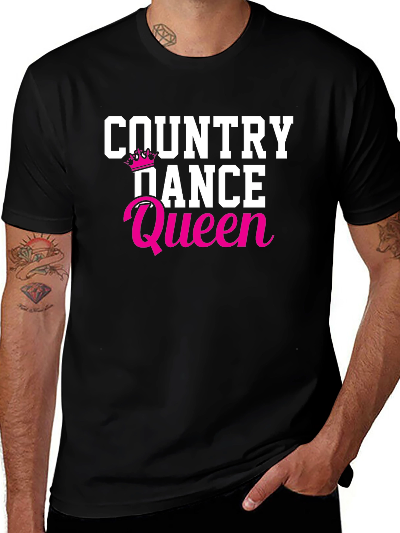 Variant 22 of Country Dance Queen Graphic T-Shirt