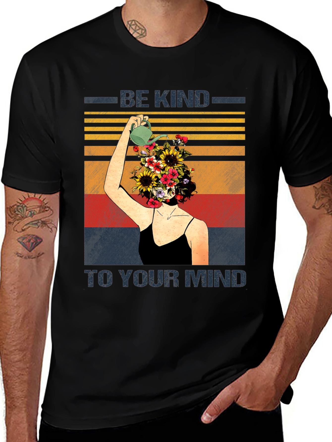 Variant 8 of Be Kind To Your Mind Graphic Tee