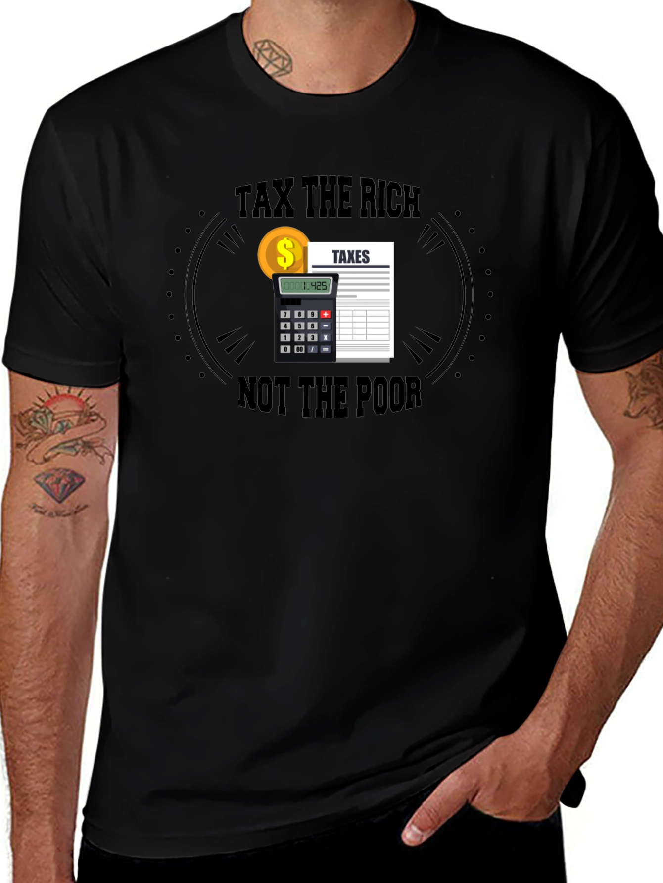 Variant 29 of Tax the Rich T-Shirt