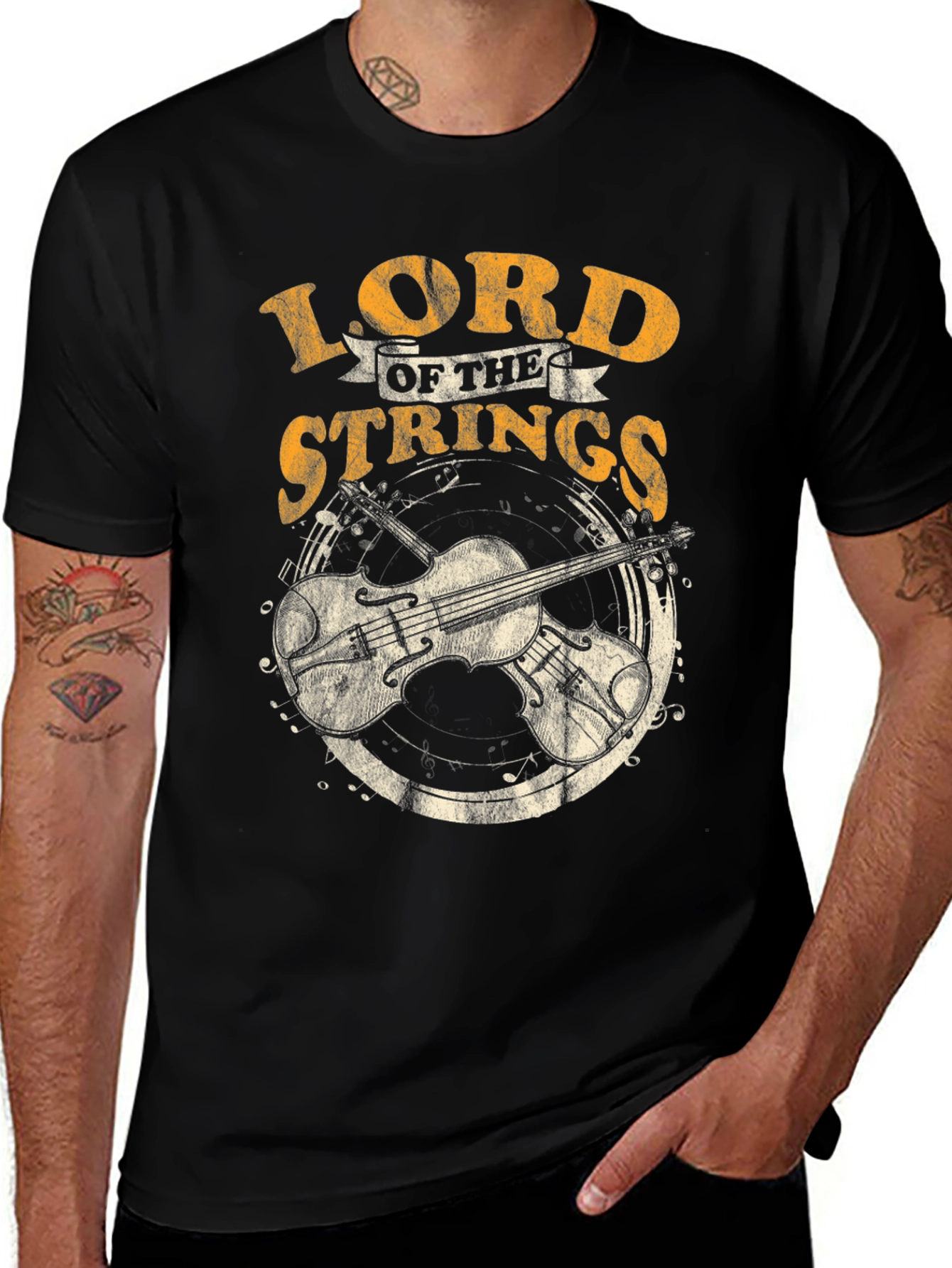 Variant 14 of Lord of The Strings Music T-Shirt