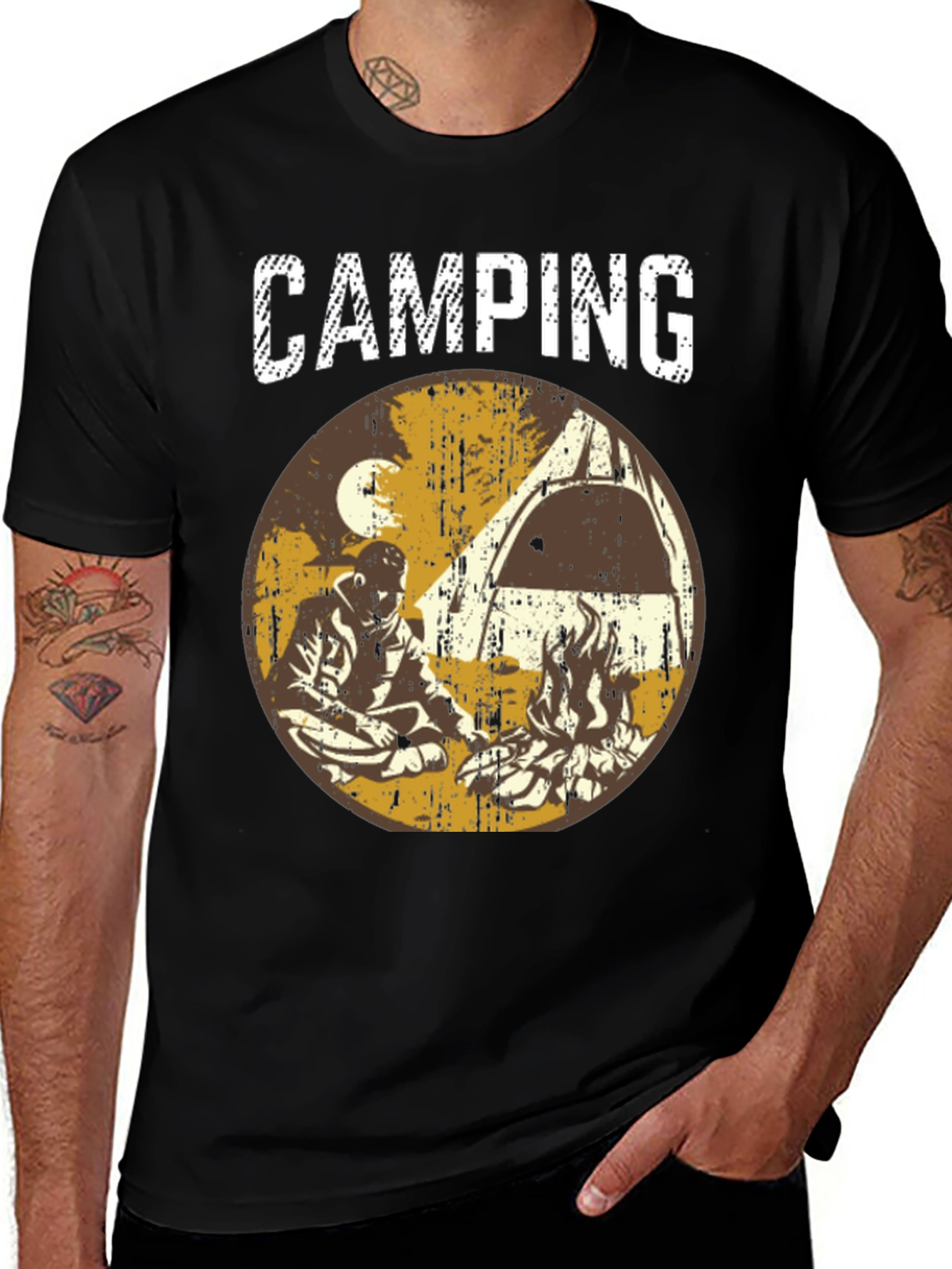 Variant 10 of Camping Graphic T-Shirt - Adventure Ready