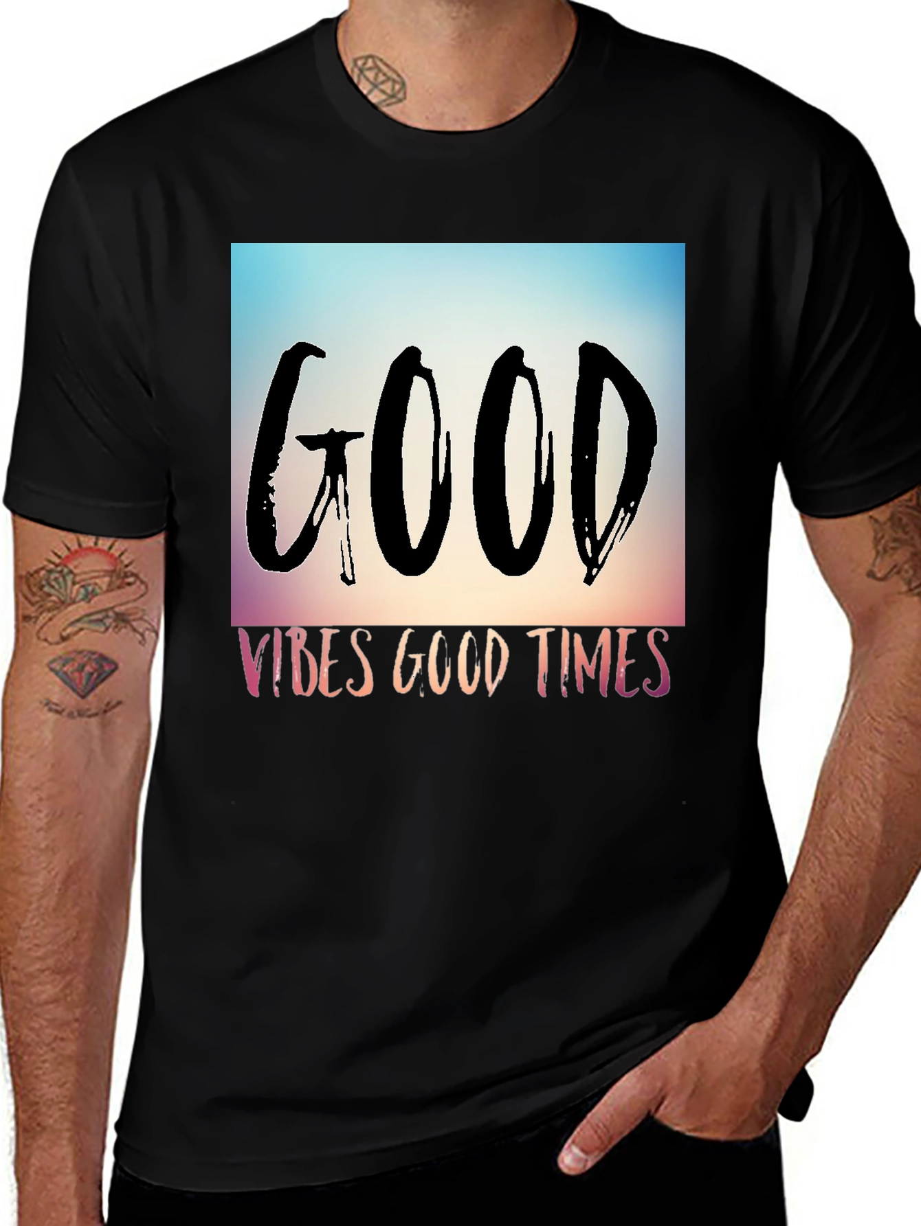 Variant 26 of Good Vibes Graphic Tee