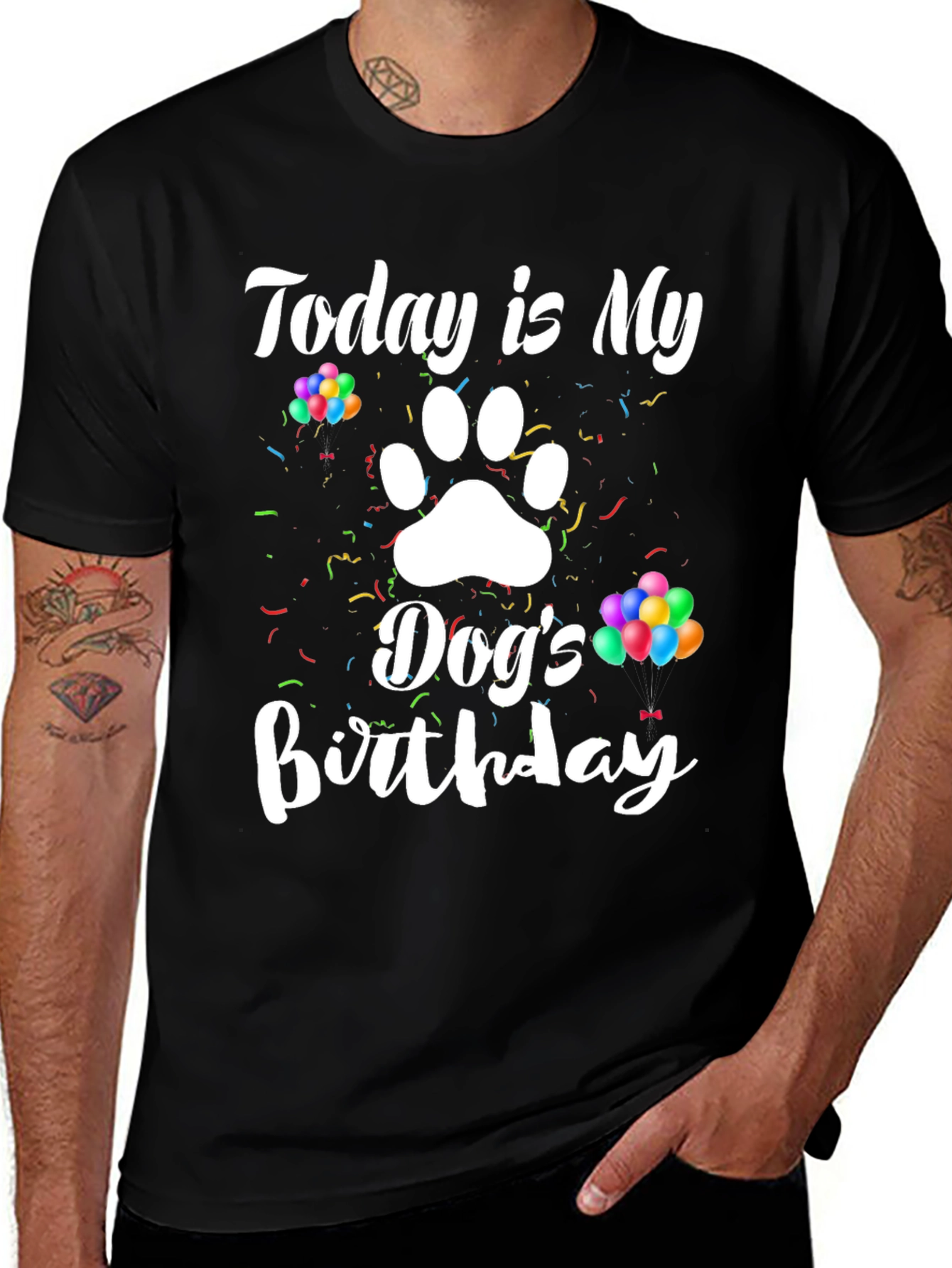 Variant 25 of Dog Birthday T-Shirt