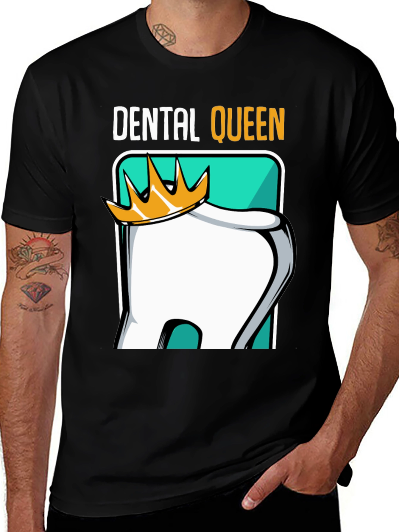 Variant 24 of Dental Queen T-Shirt - Dentist Humor Tee