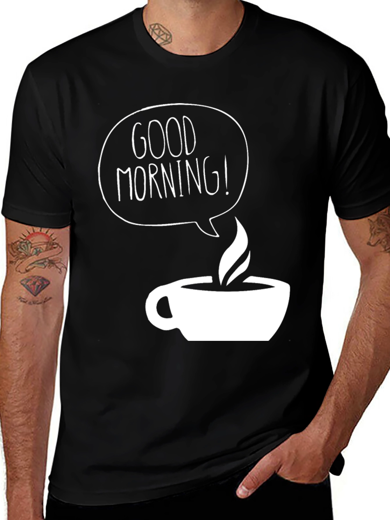 Variant 10 of Good Morning Coffee T-Shirt