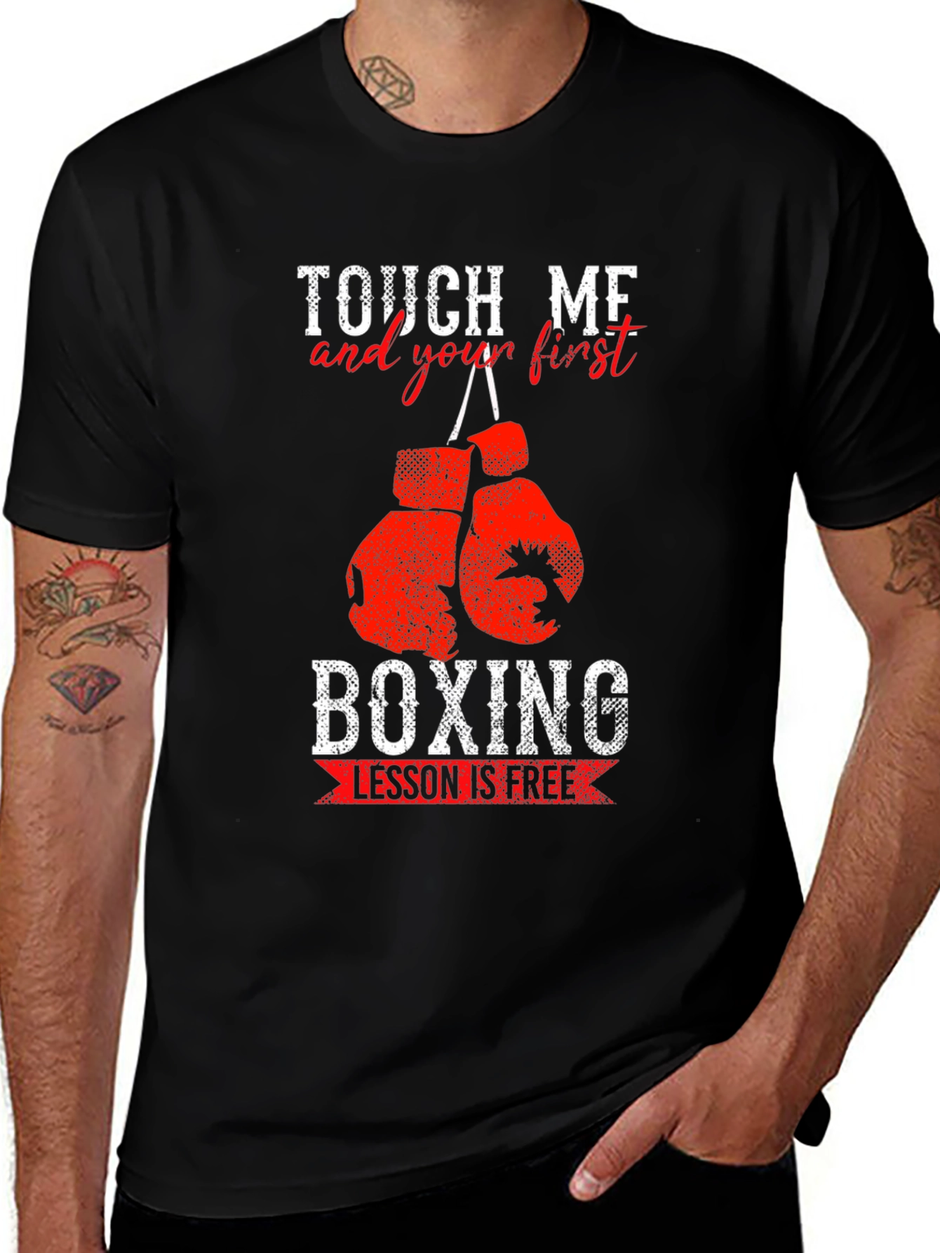 Variant 24 of Touch Me Boxing Lesson Tee