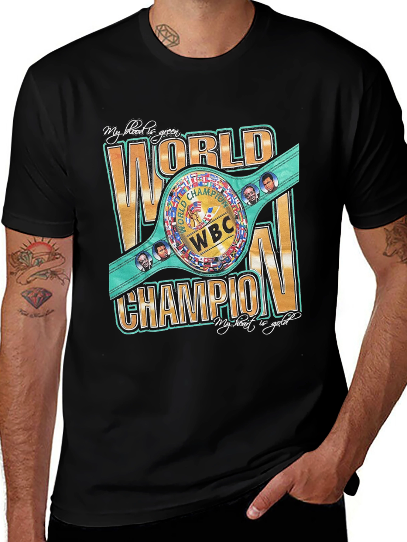 Variant 24 of World Champion WBC T-Shirt Boxing Tee