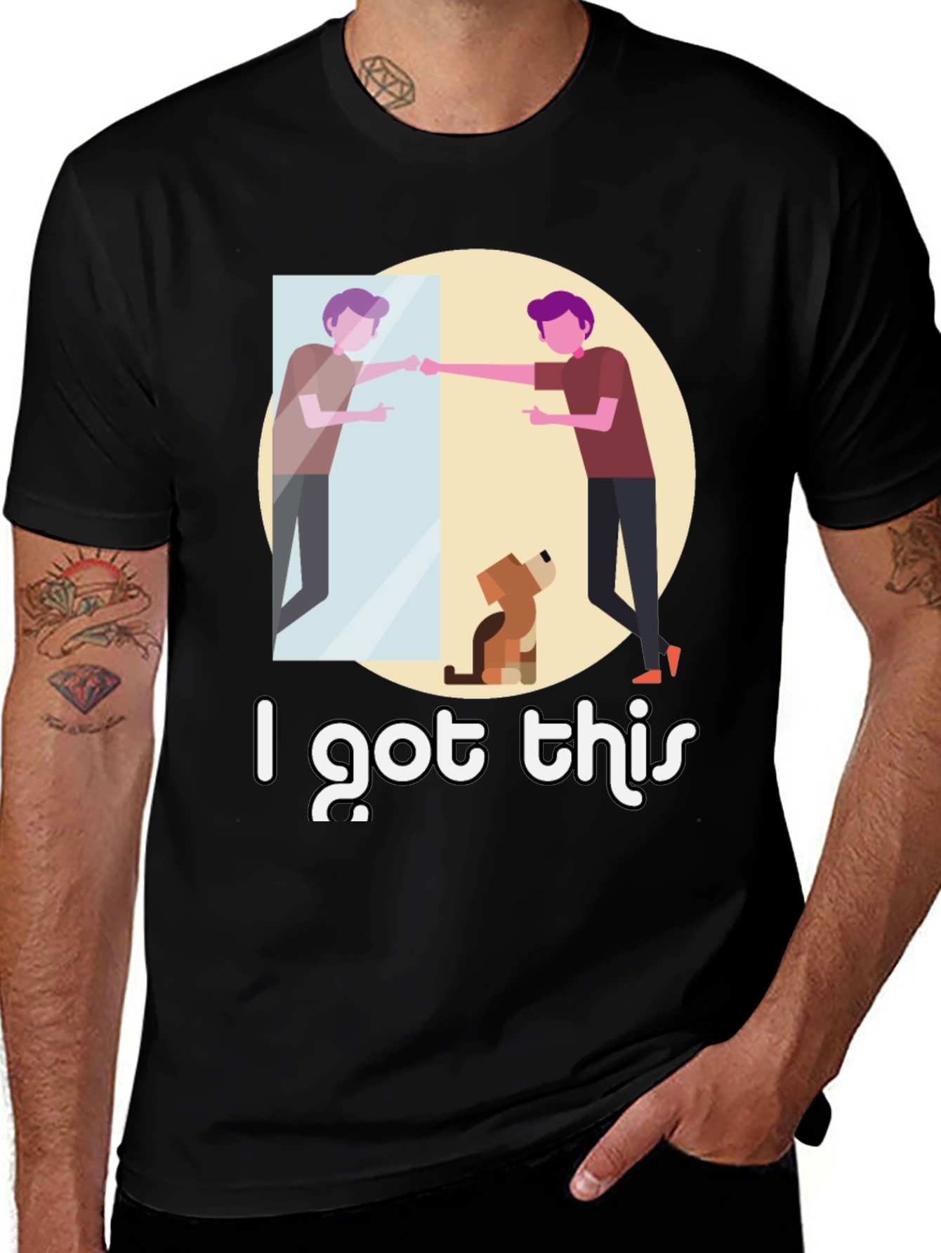 Variant 27 of I Got This Graphic Tee - Motivational Men's T-Shirt