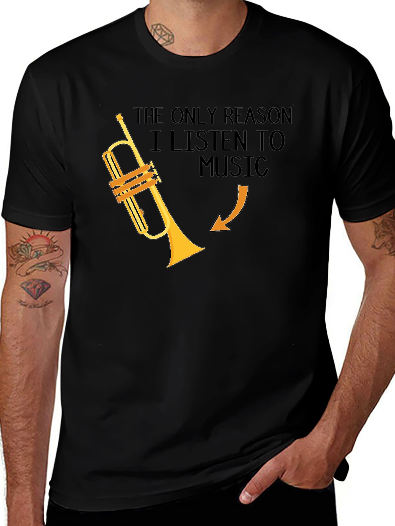Variant 30 of Trumpet Player Music Lover T-Shirt
