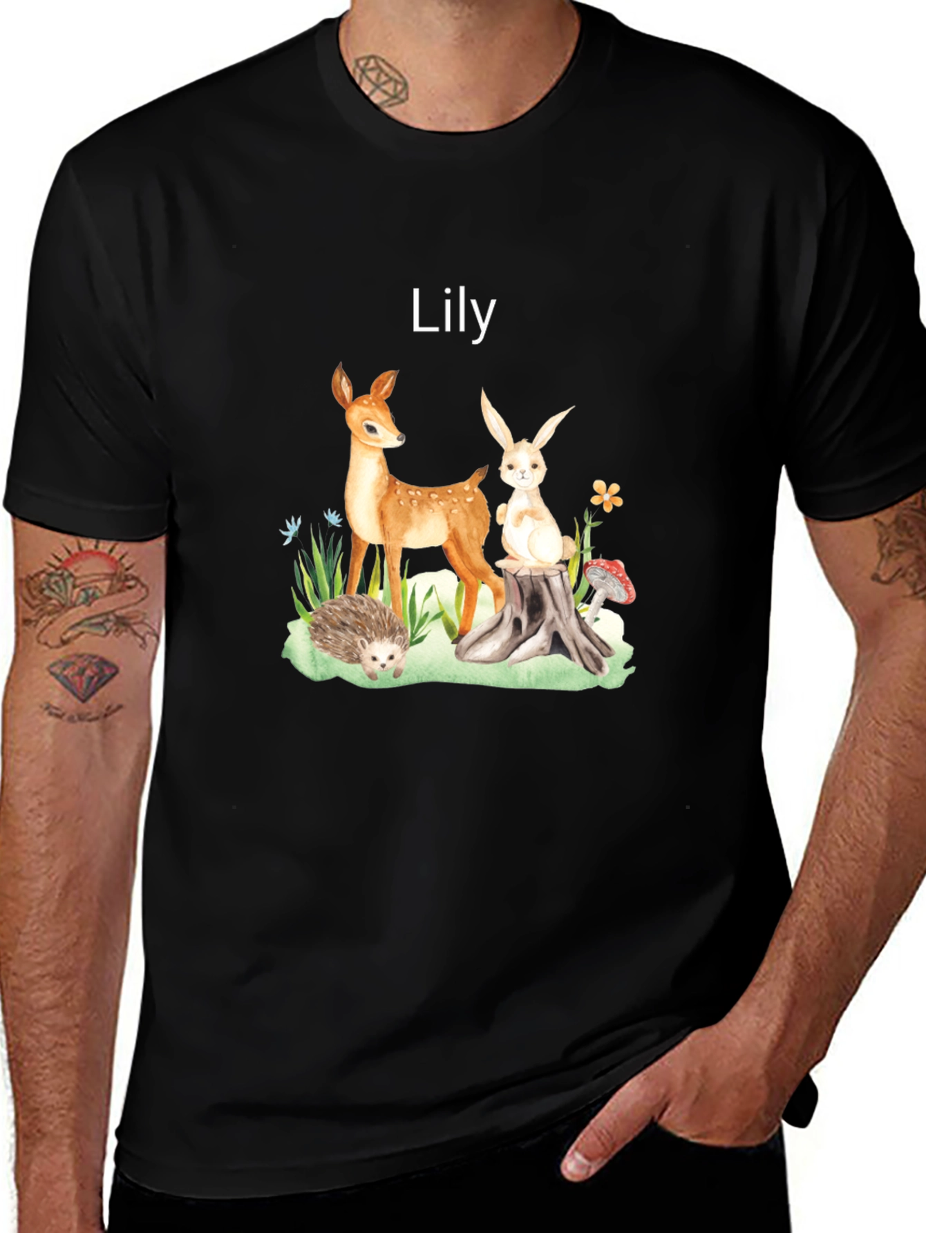 Variant 25 of Lily's Forest Friends Graphic Tee