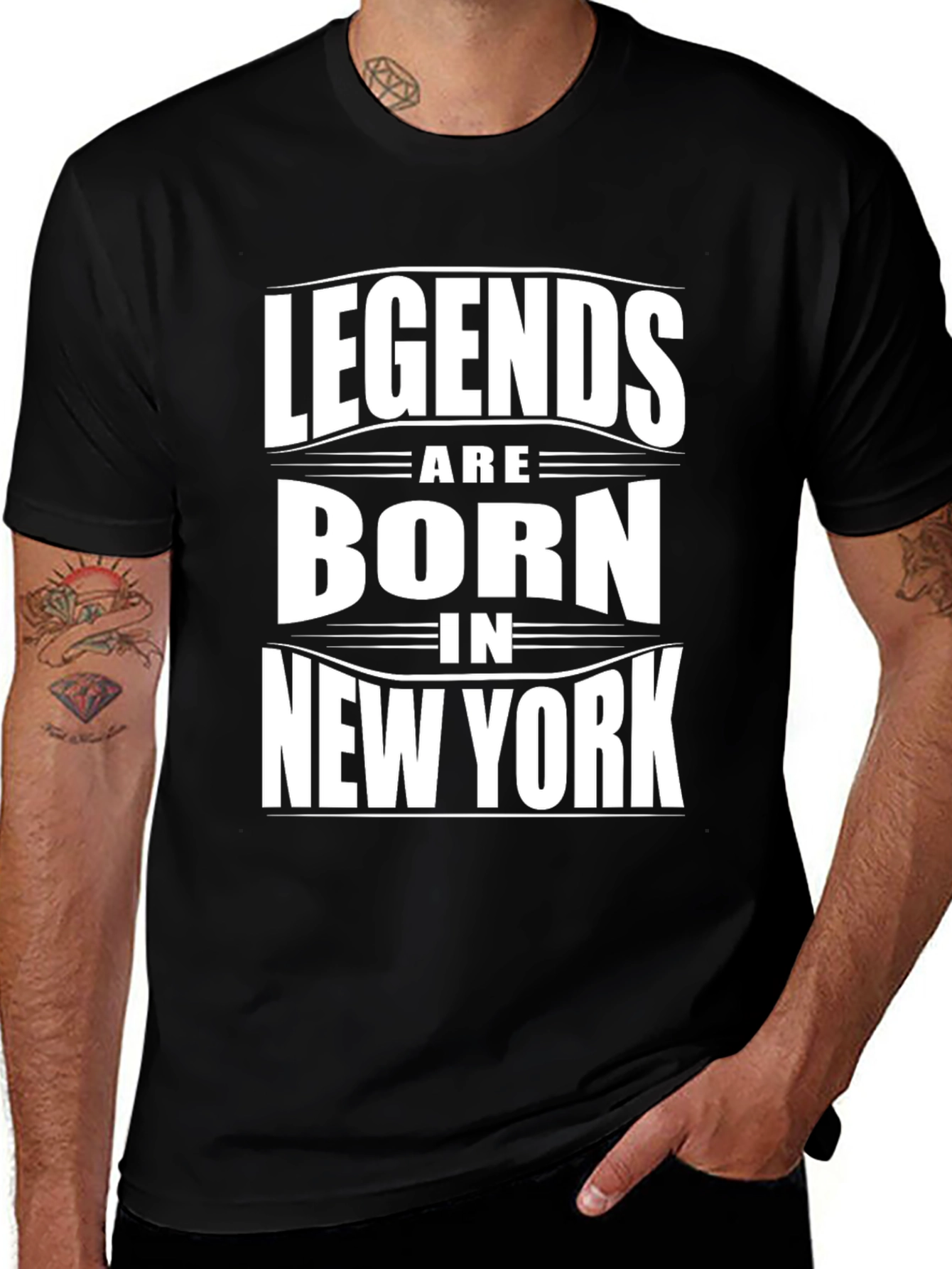 Variant 24 of Legends Are Born in New York T-Shirt