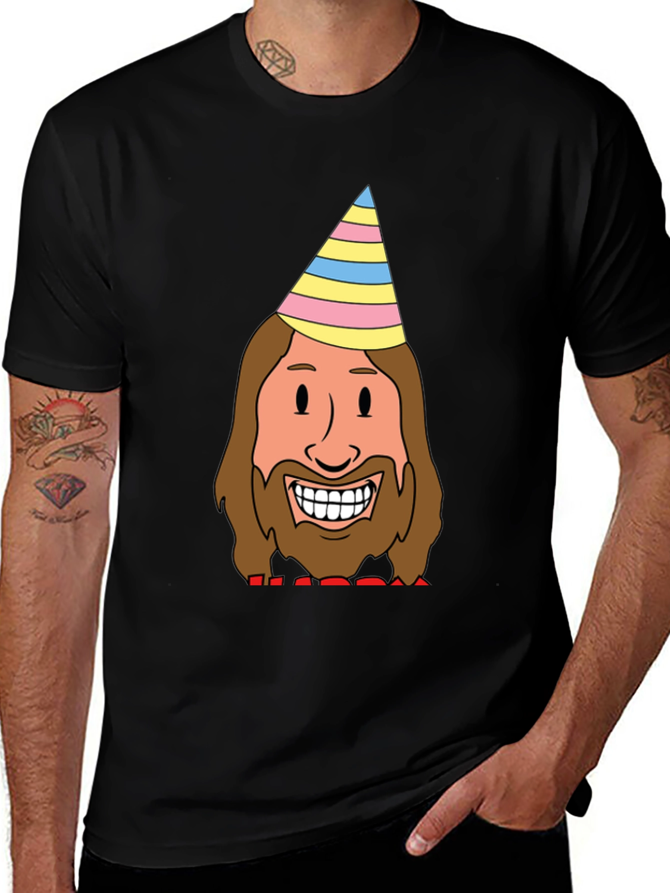 Variant 7 of Birthday Sasquatch T-Shirt