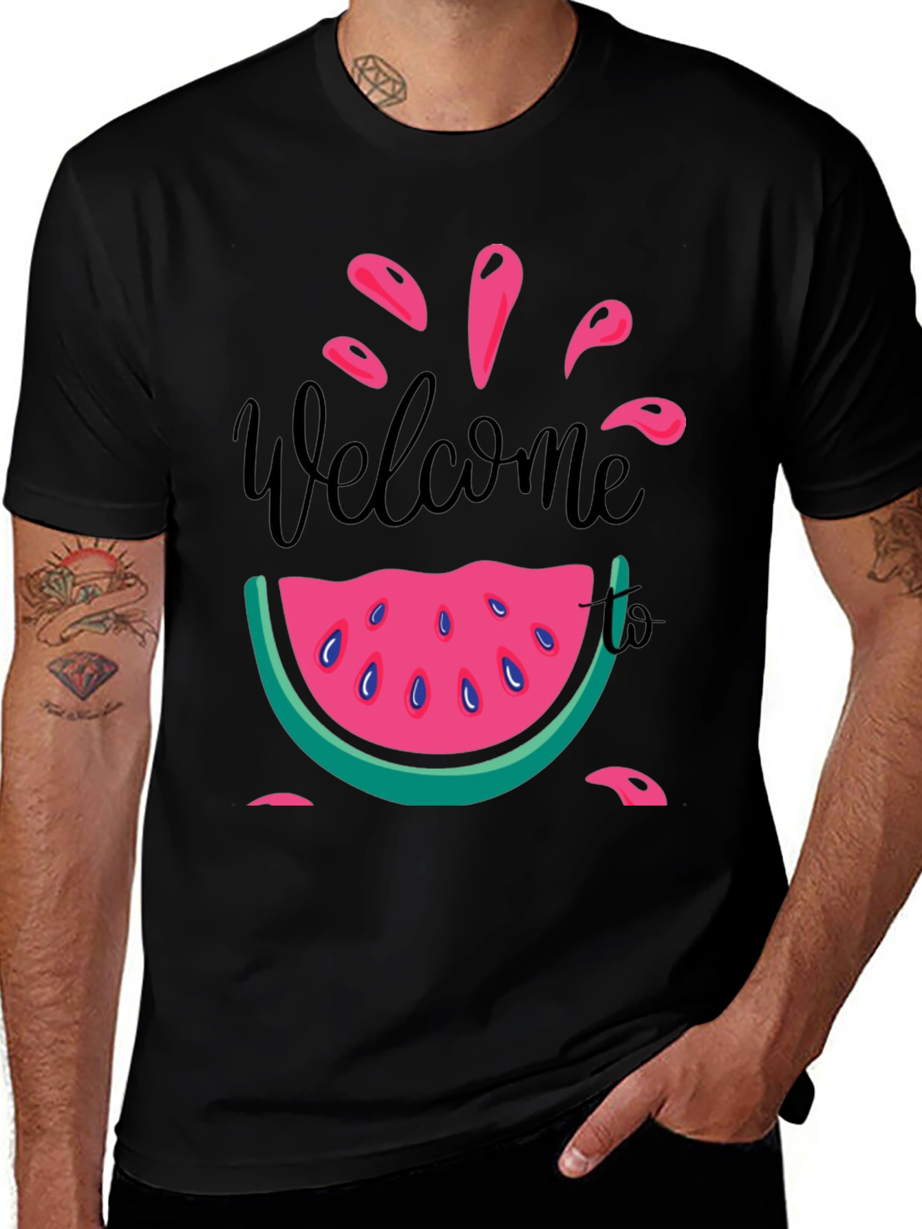 Variant 21 of Welcome to the Watermelon Patch T-Shirt