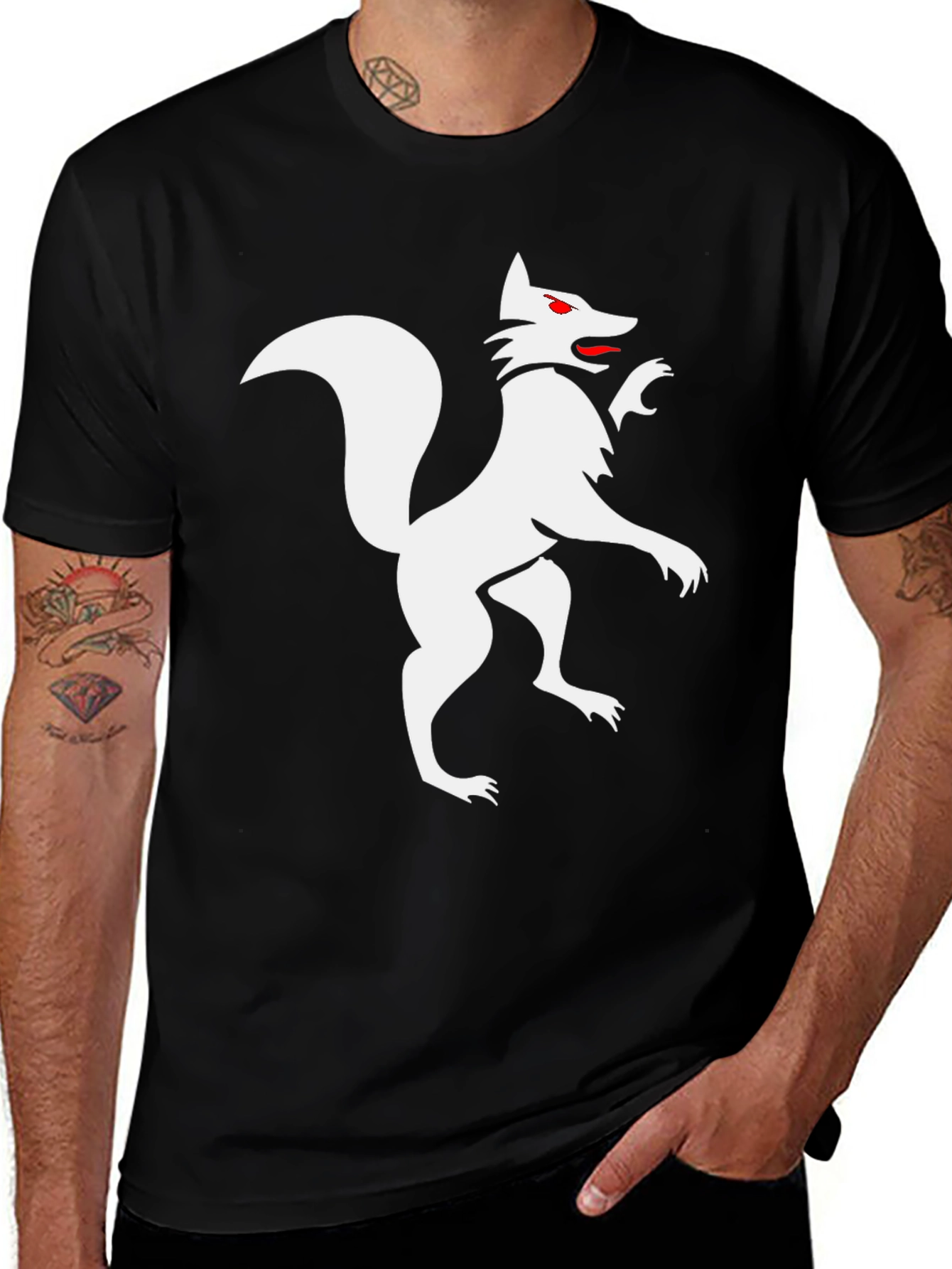 Variant 6 of Fox Graphic T-Shirt - Cool Animal Design