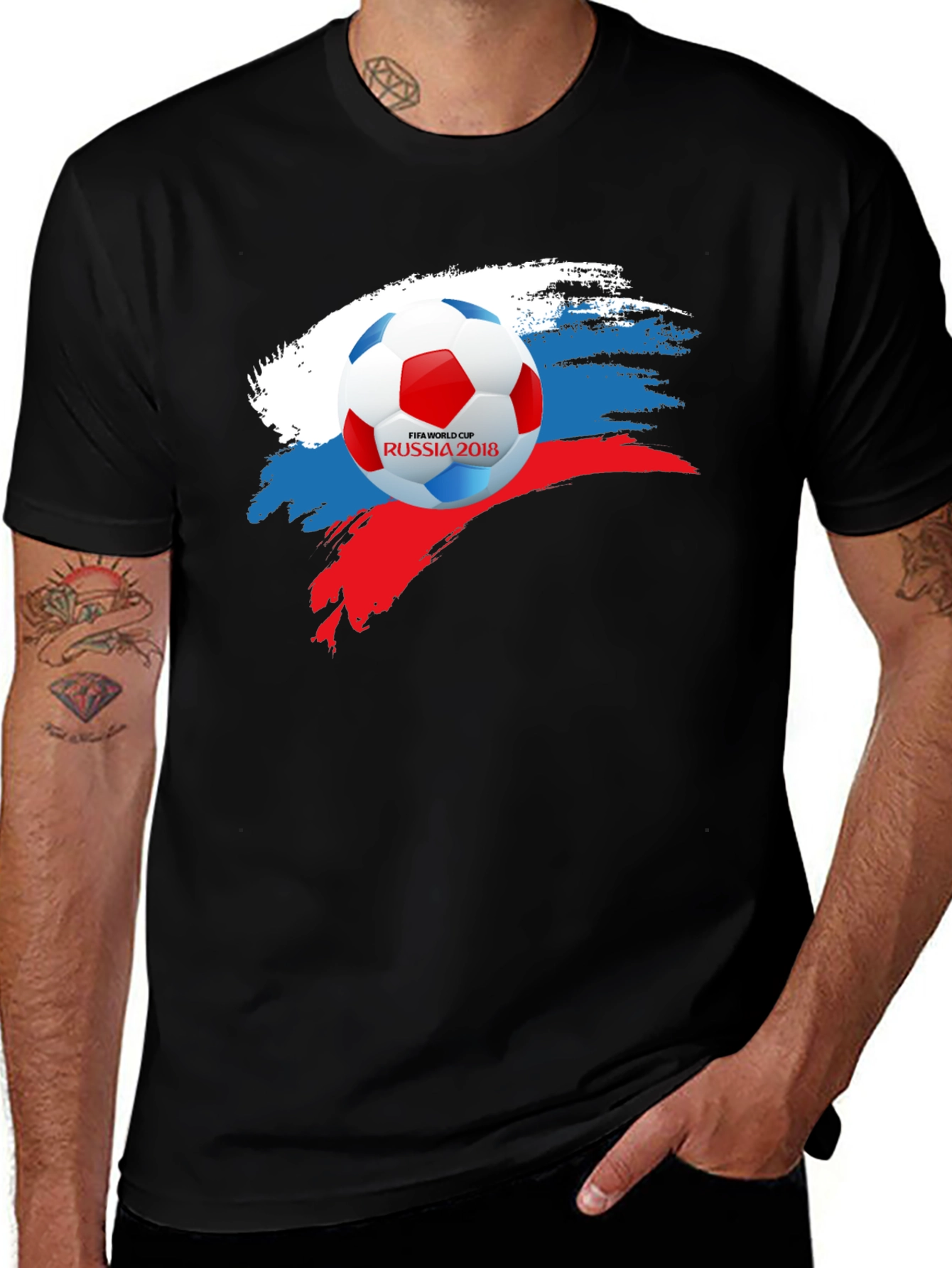 Russia 2018 World Cup Soccer T-Shirt