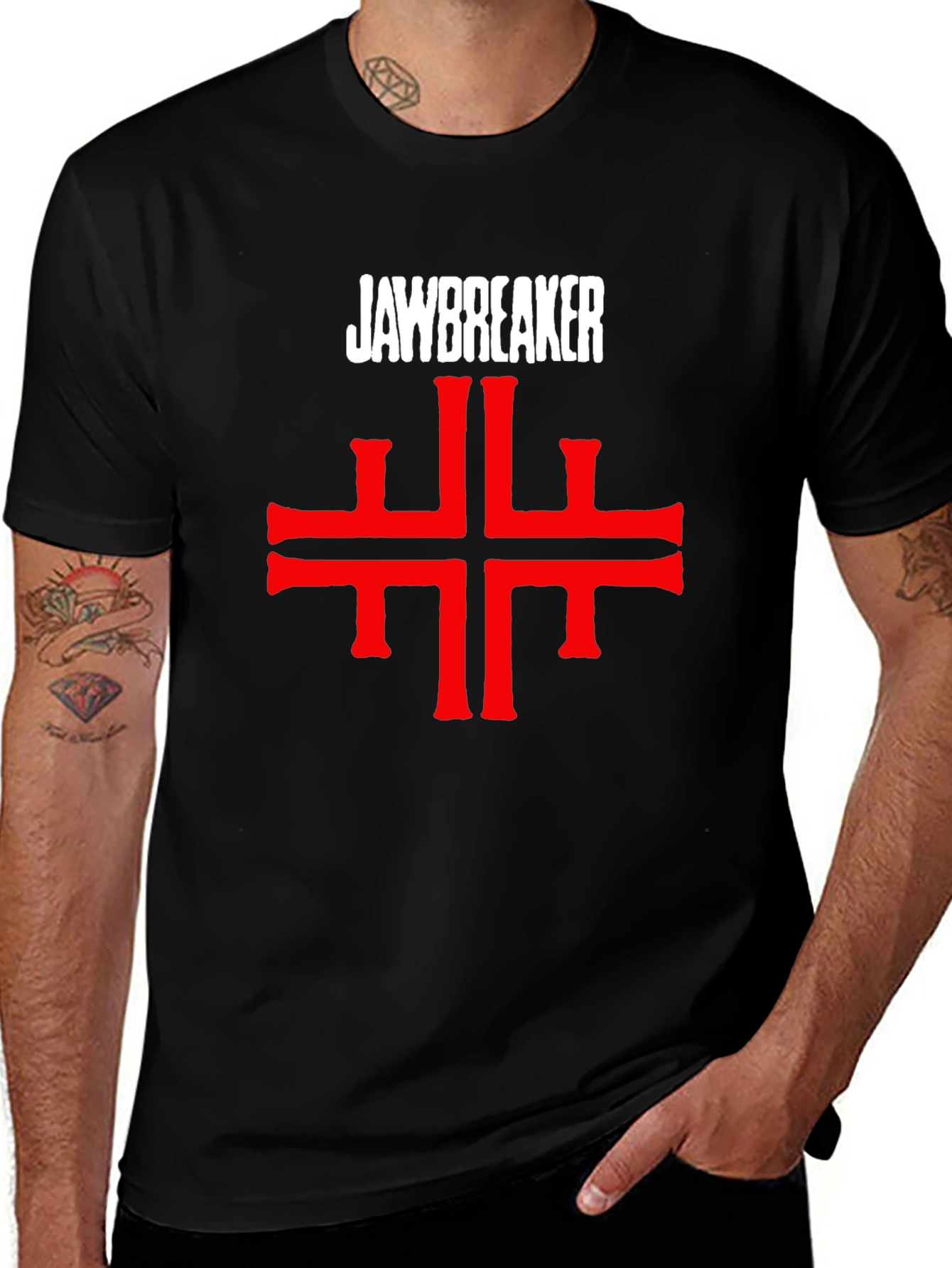 Jawbreaker T-Shirt - Iconic Band Logo - Black