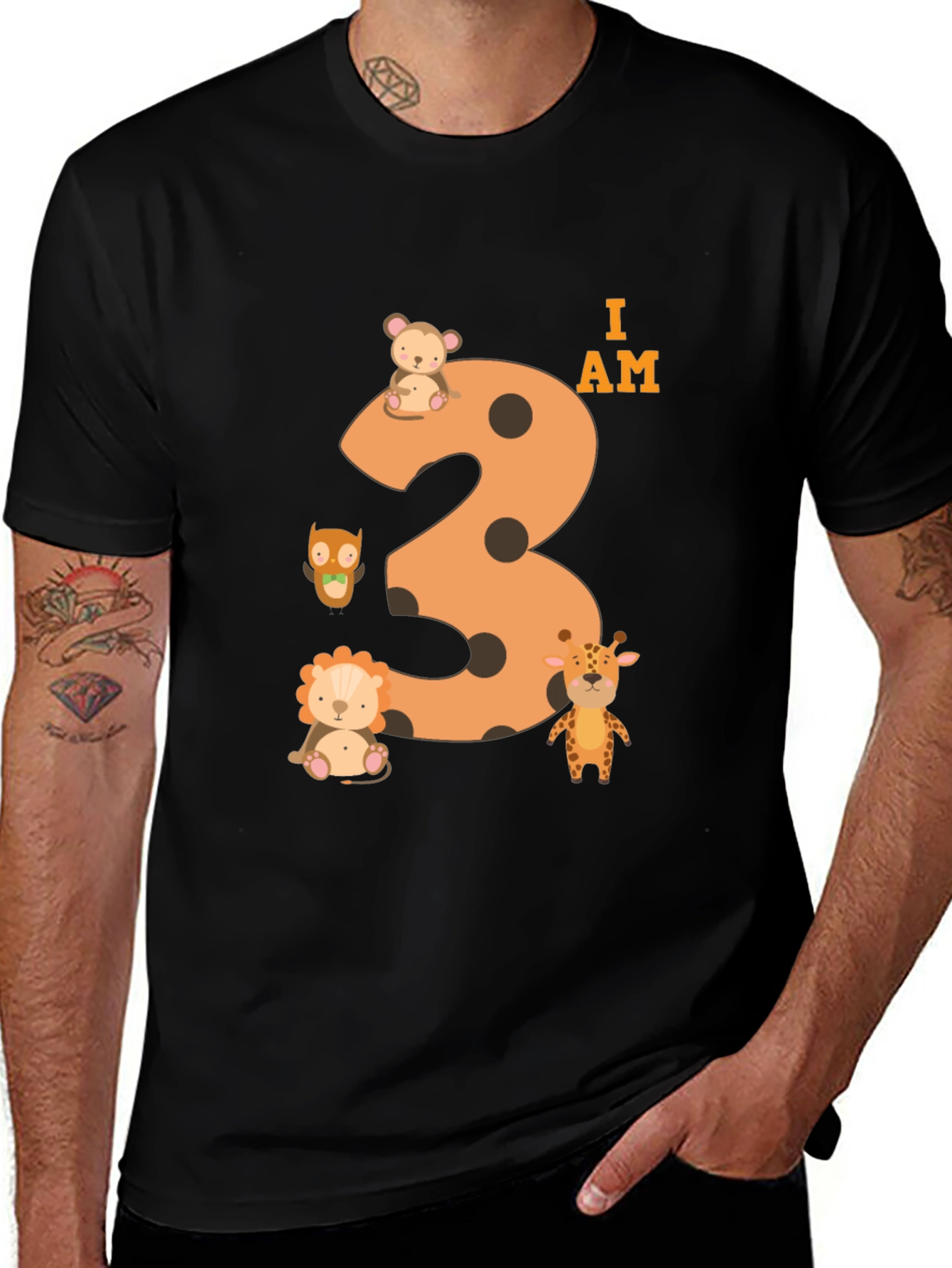 Variant 7 of I am 3rd Birthday T-Shirt for Kids