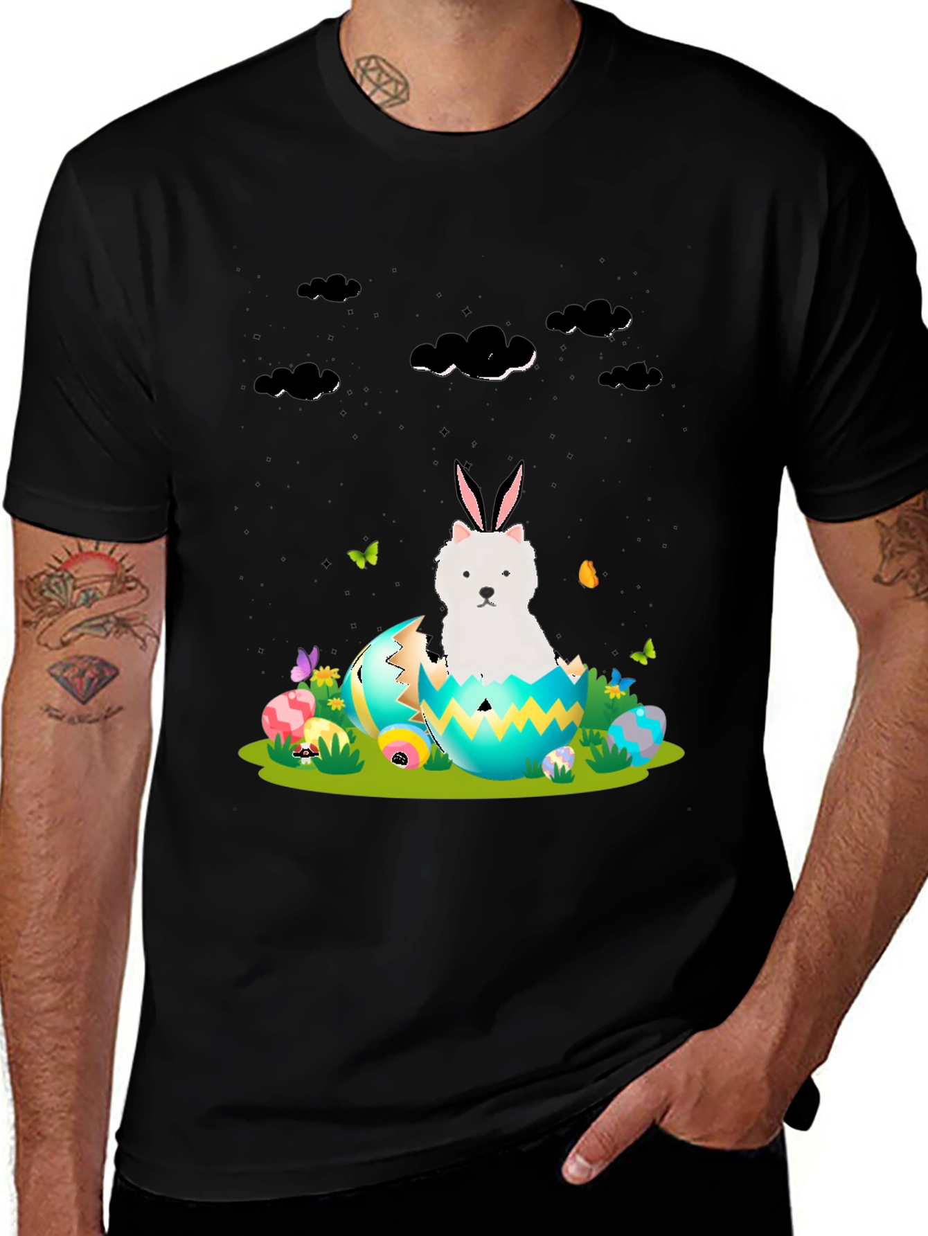 Variant 9 of Easter Dog T-Shirt