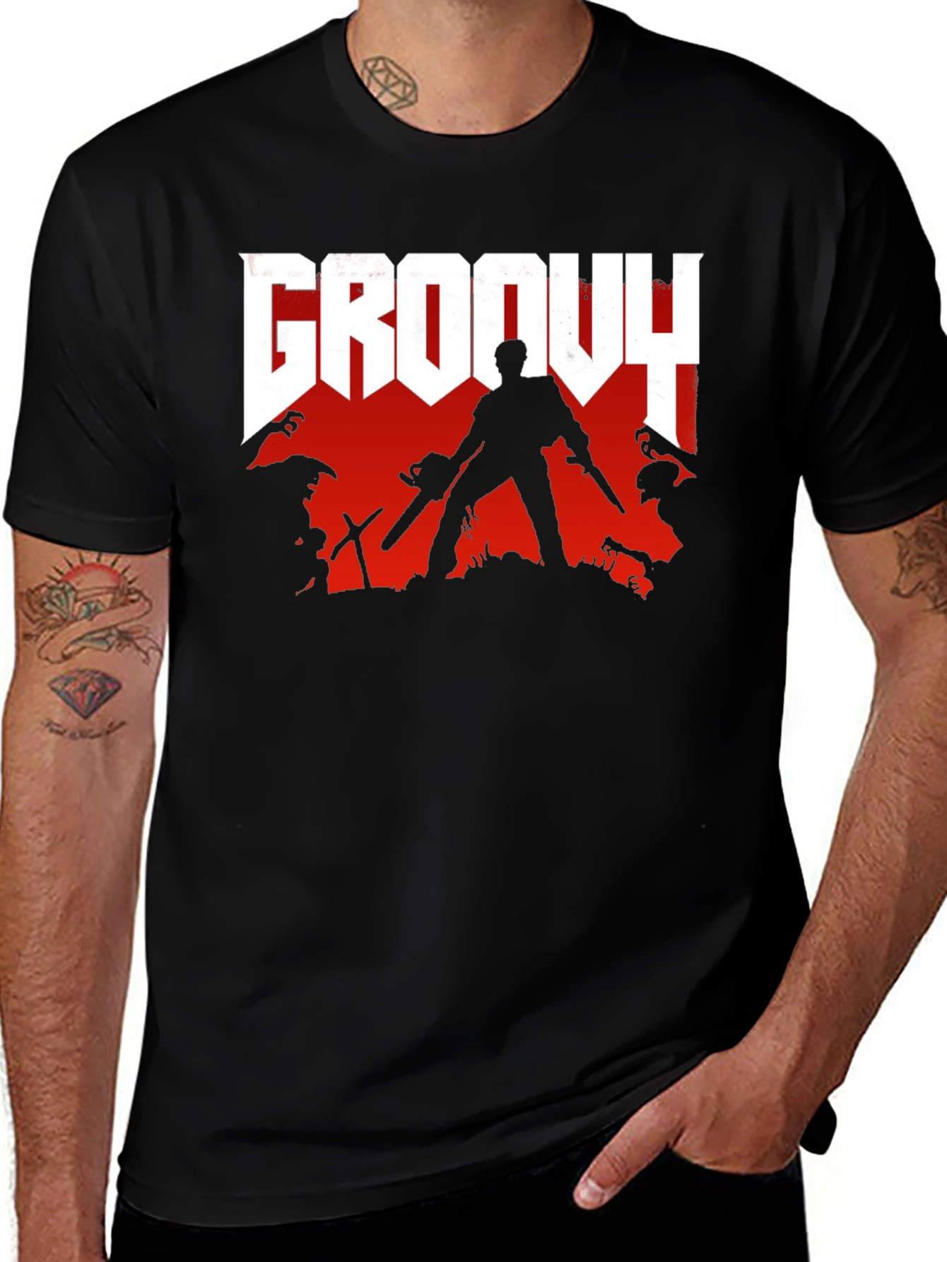 Groovy Ash Evil Dead T-Shirt