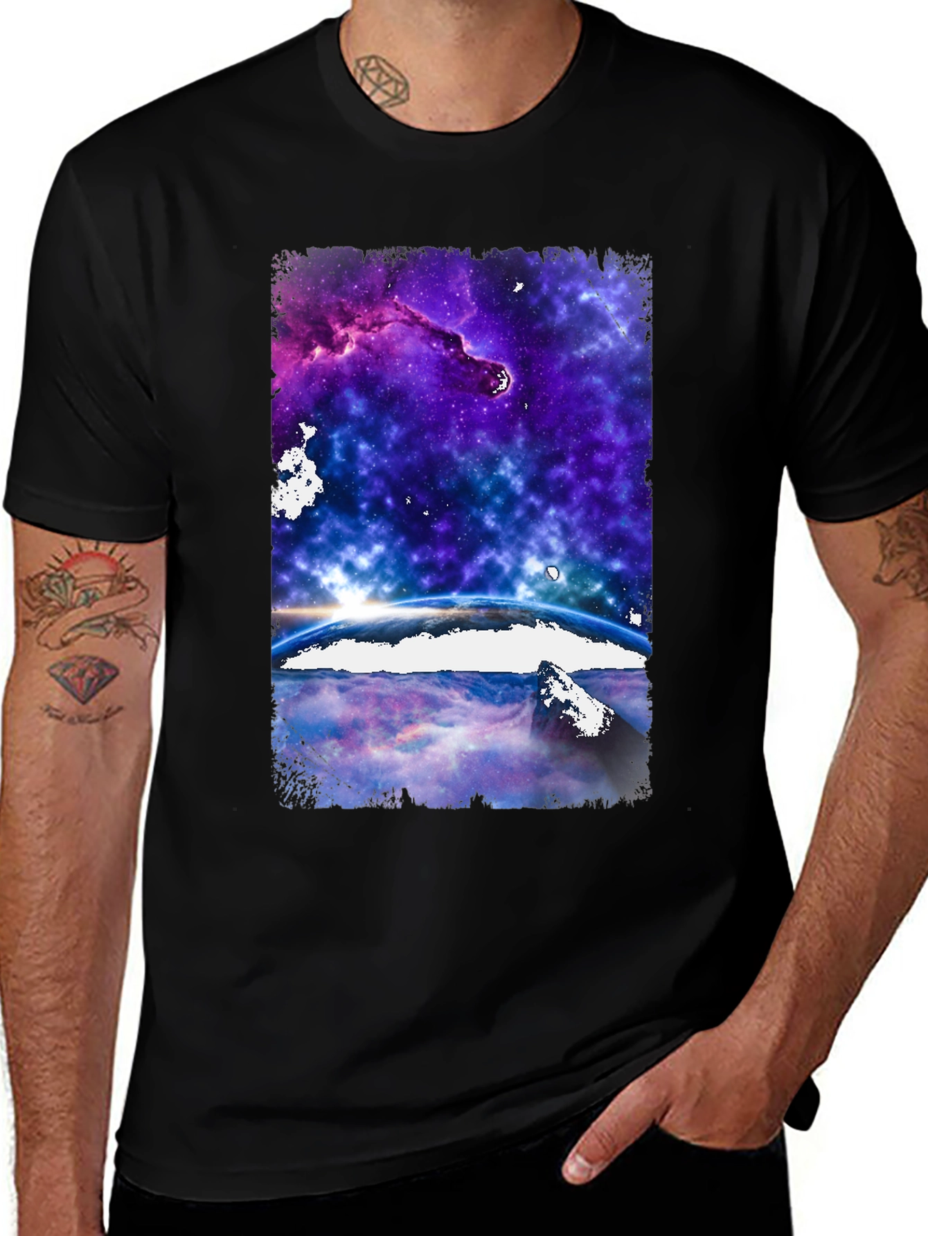 Variant 27 of Cosmic Dreamscape Graphic Tee