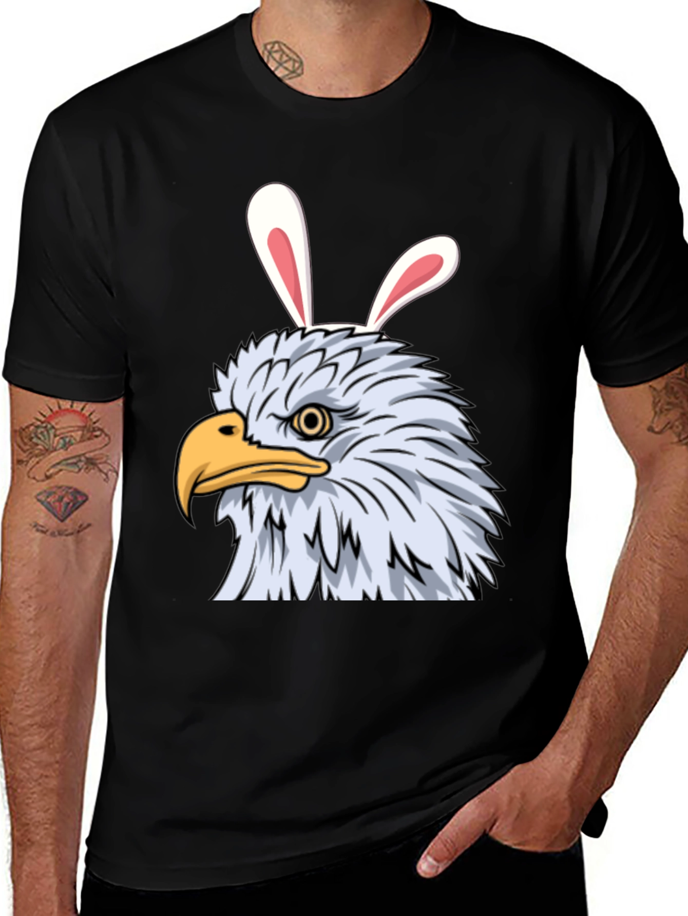 Variant 6 of Eagle Bunny Ears Graphic Tee
