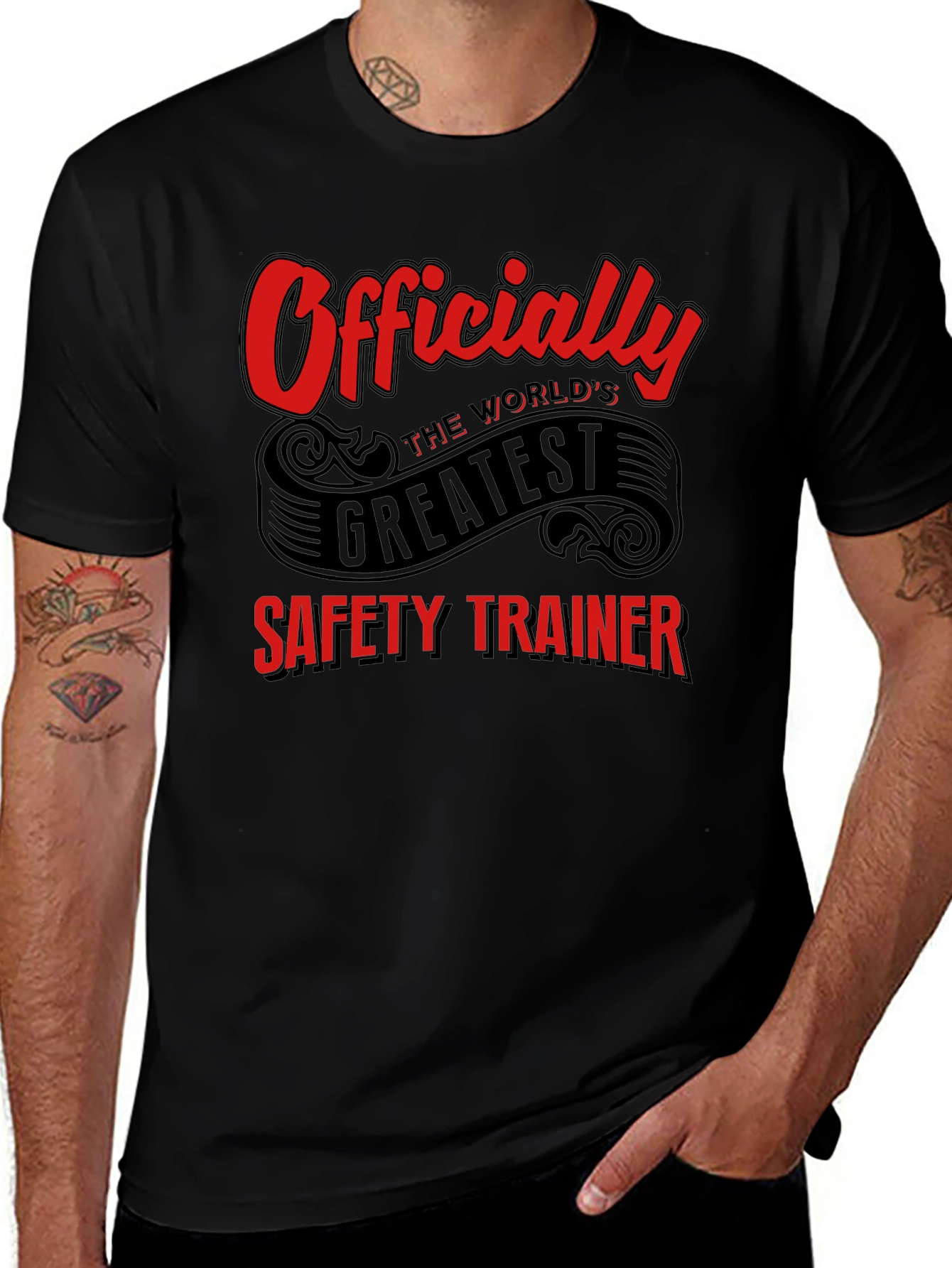 Variant 7 of World's Greatest Safety Trainer T-Shirt