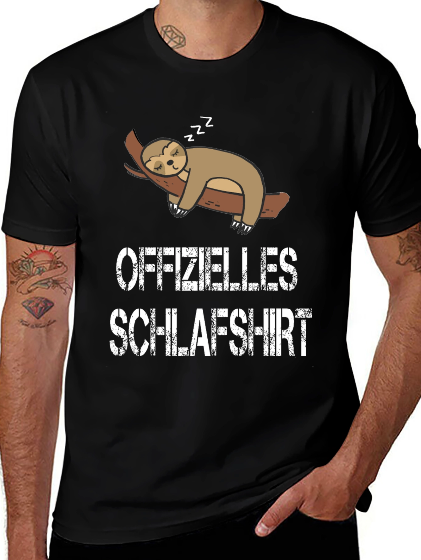 Variant 23 of Offizielles Schlafshirt Sloth T-Shirt