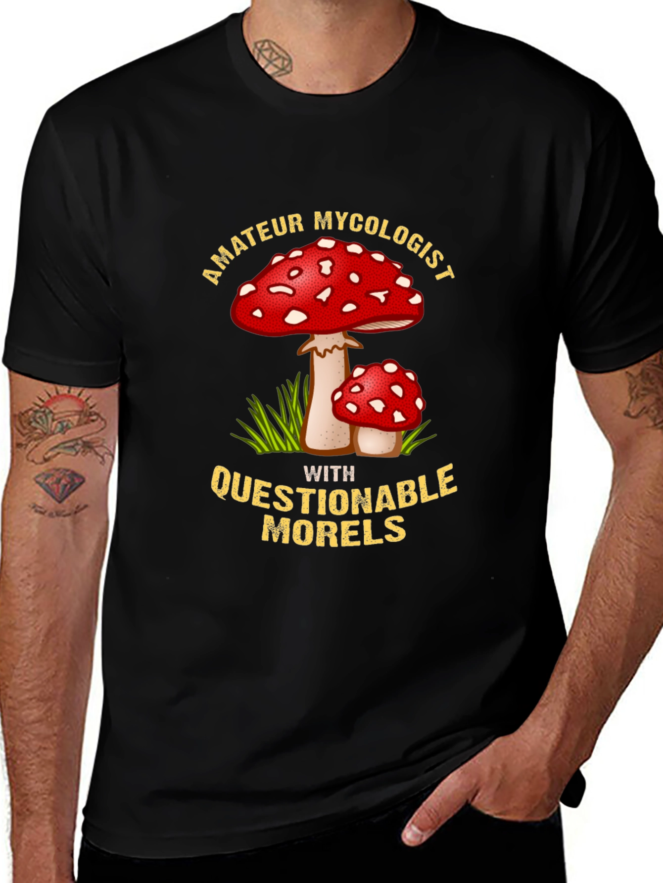 Variant 4 of Amateur Mycologist T-Shirt