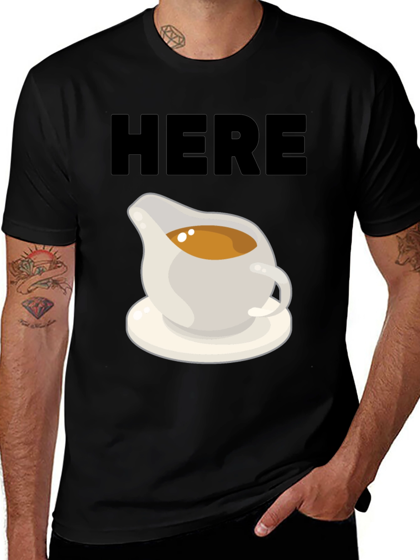 Variant 13 of Here For The Gravy T-Shirt