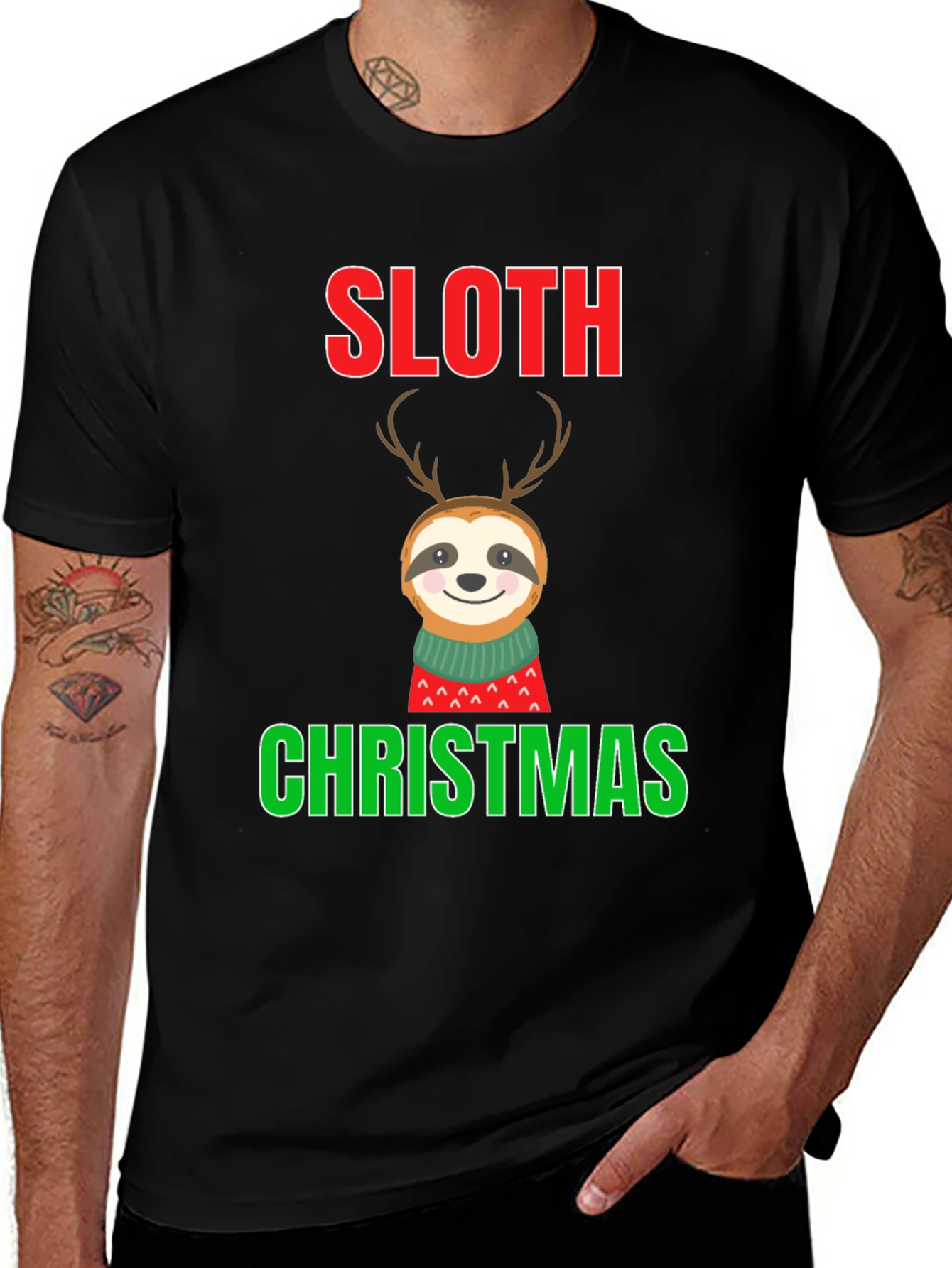 Sloth Christmas T-Shirt