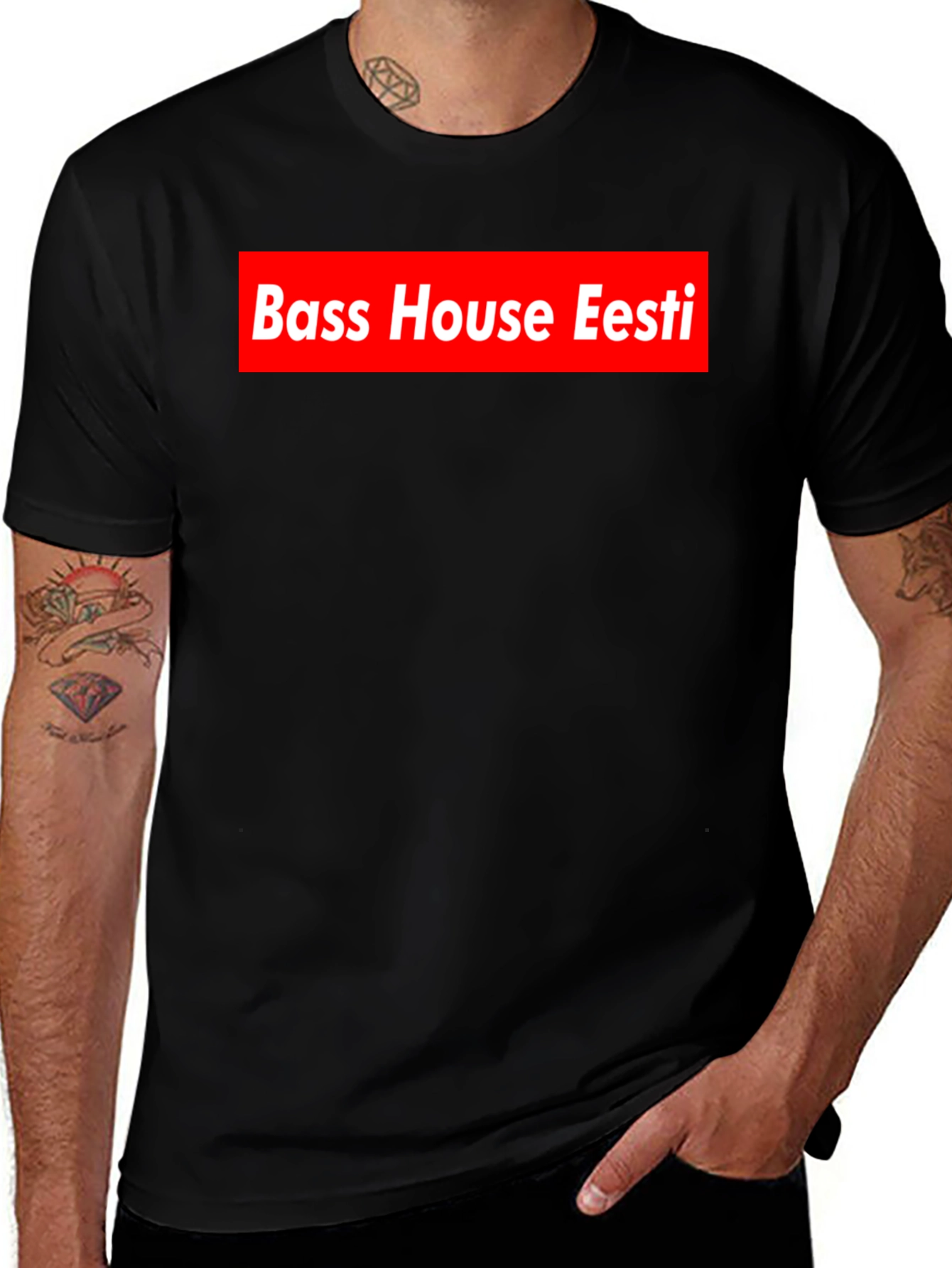 Variant 27 of Bass House Eesti T-Shirt
