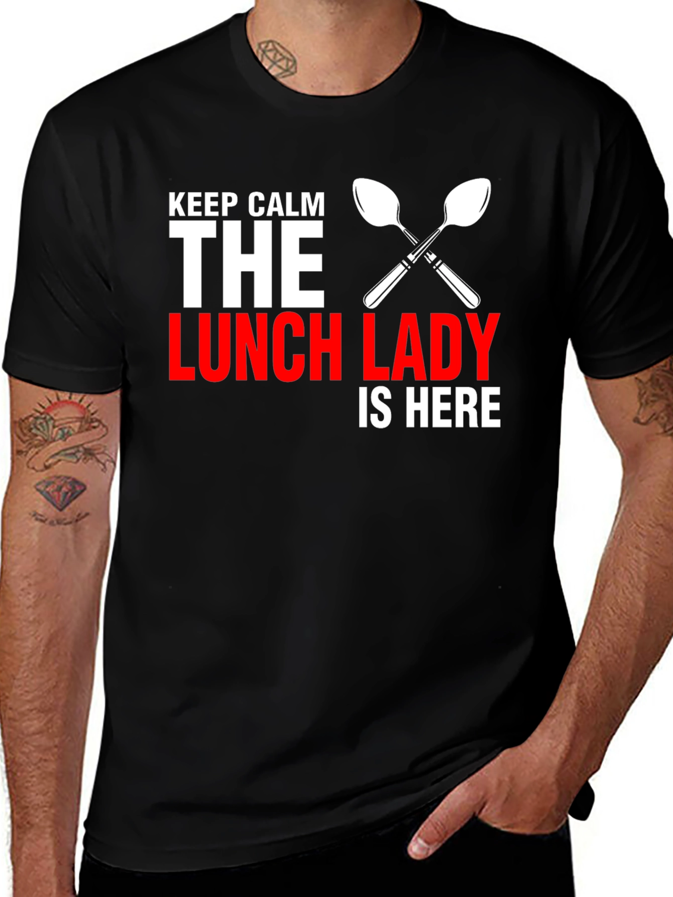 Variant 29 of Lunch Lady T-Shirt