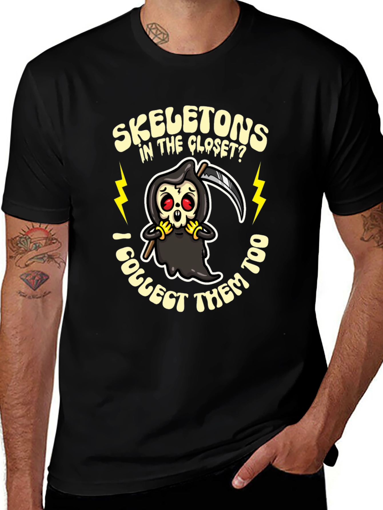 Skeletons In The Closet T-Shirt - I Collect Them Too!