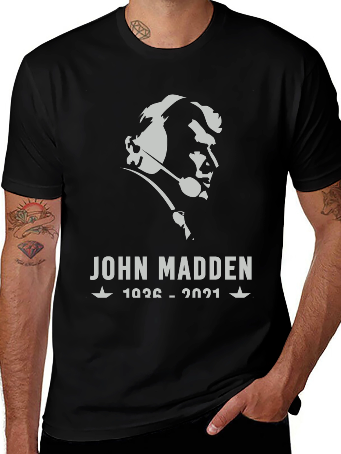 John Madden Tribute T-Shirt