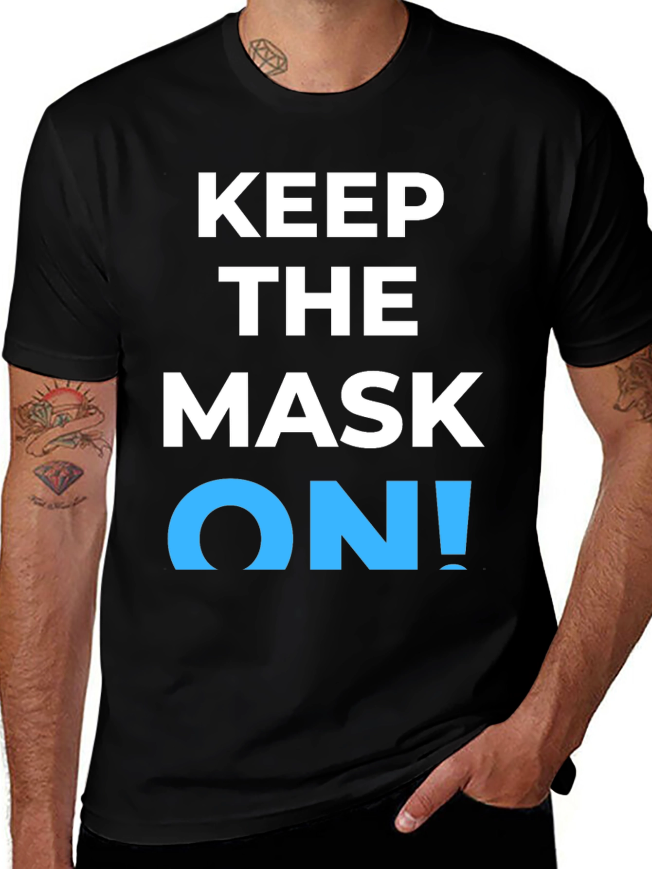 Variant 8 of Keep the Mask On! Graphic T-Shirt