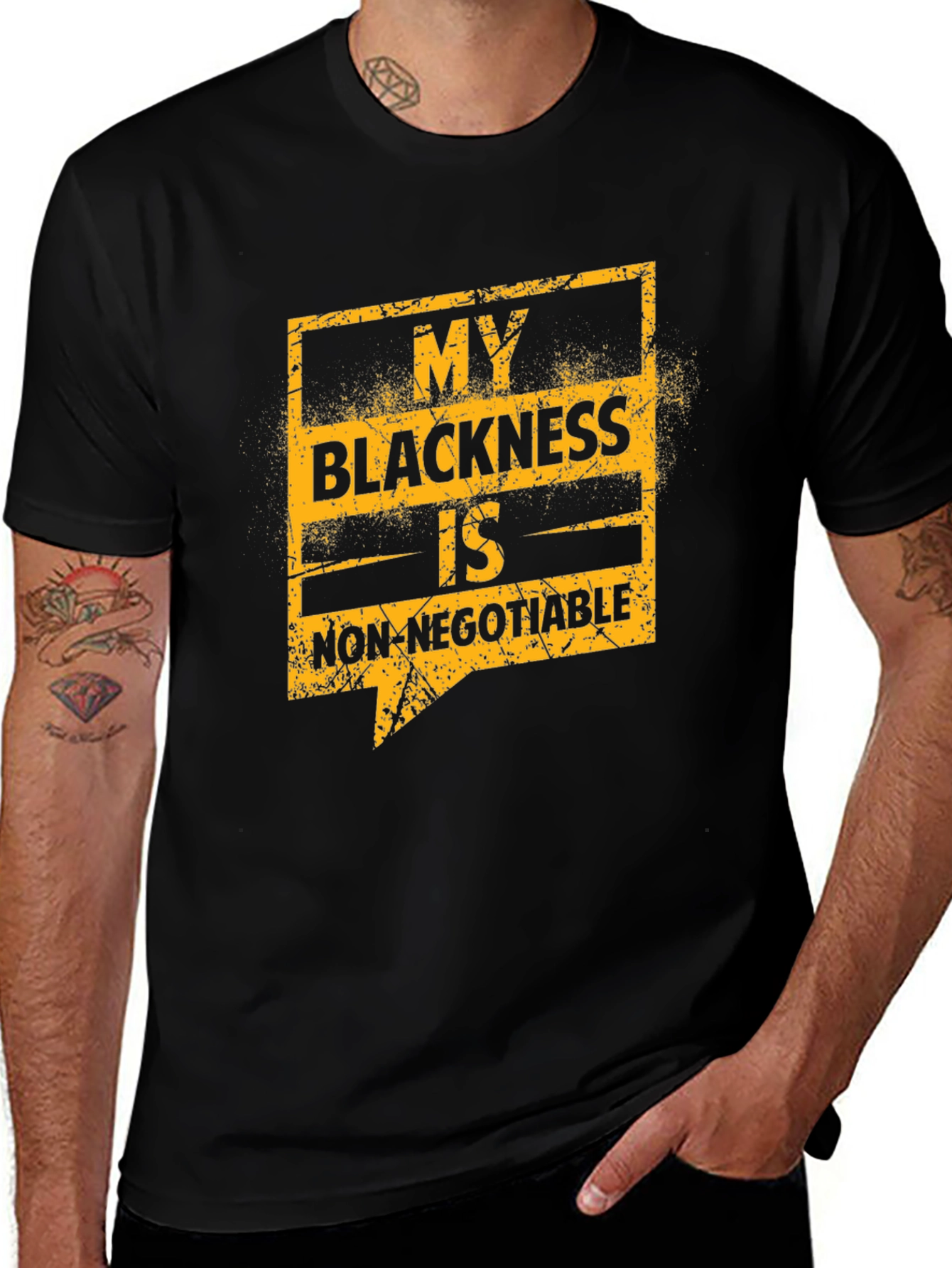 Variant 13 of My Blackness Is Non-Negotiable Graphic T-Shirt