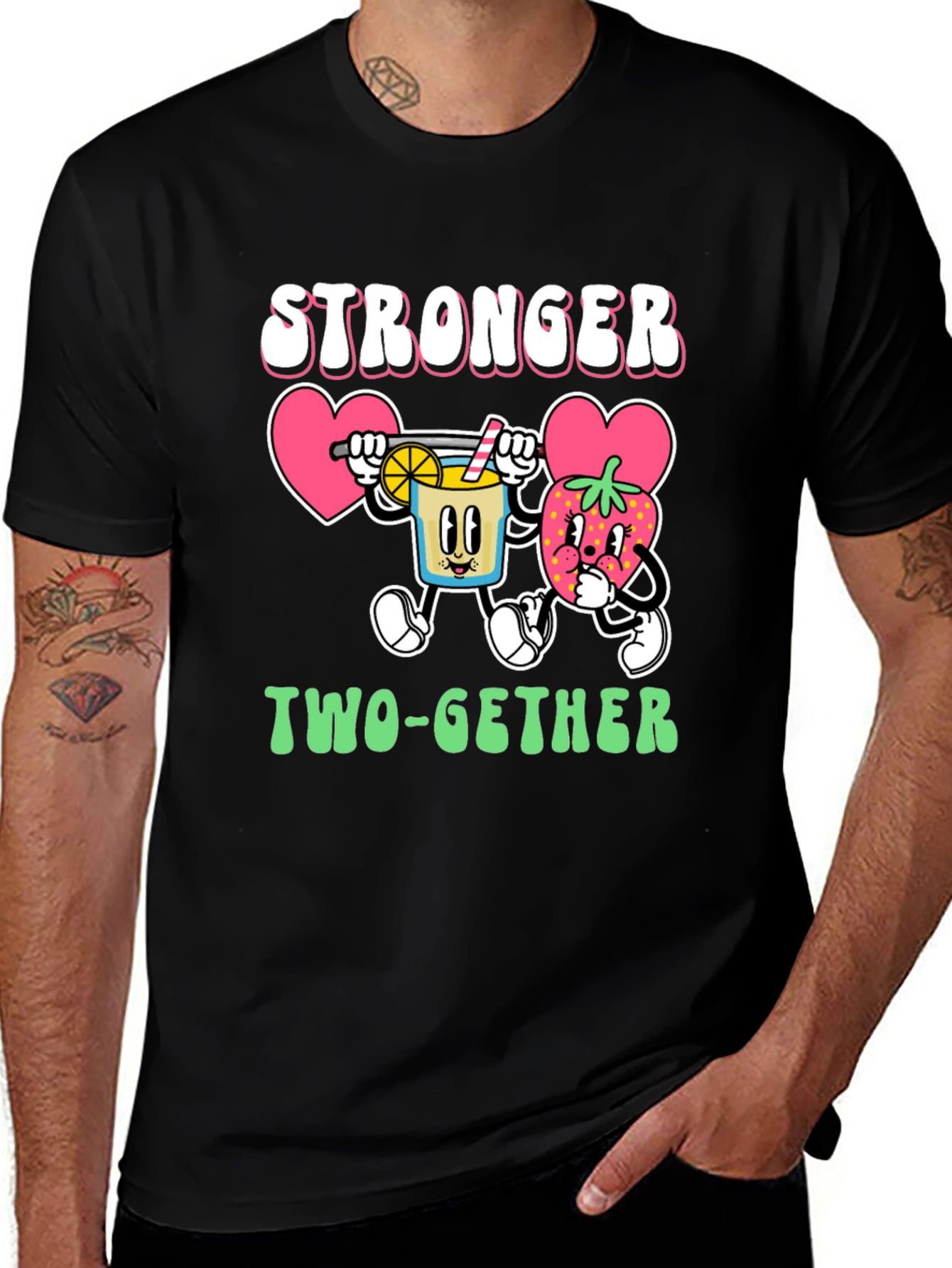 Variant 28 of Stronger Together Graphic Tee
