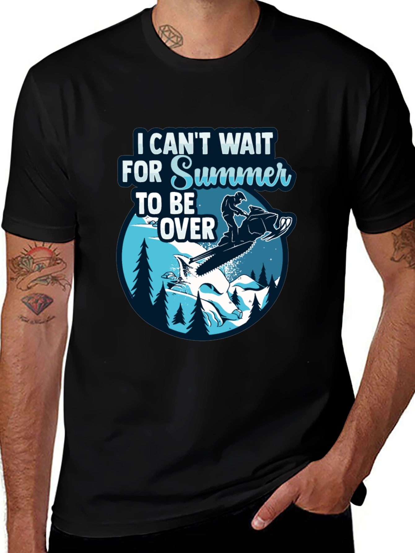 Variant 28 of I Can't Wait for Summer to Be Over T-Shirt