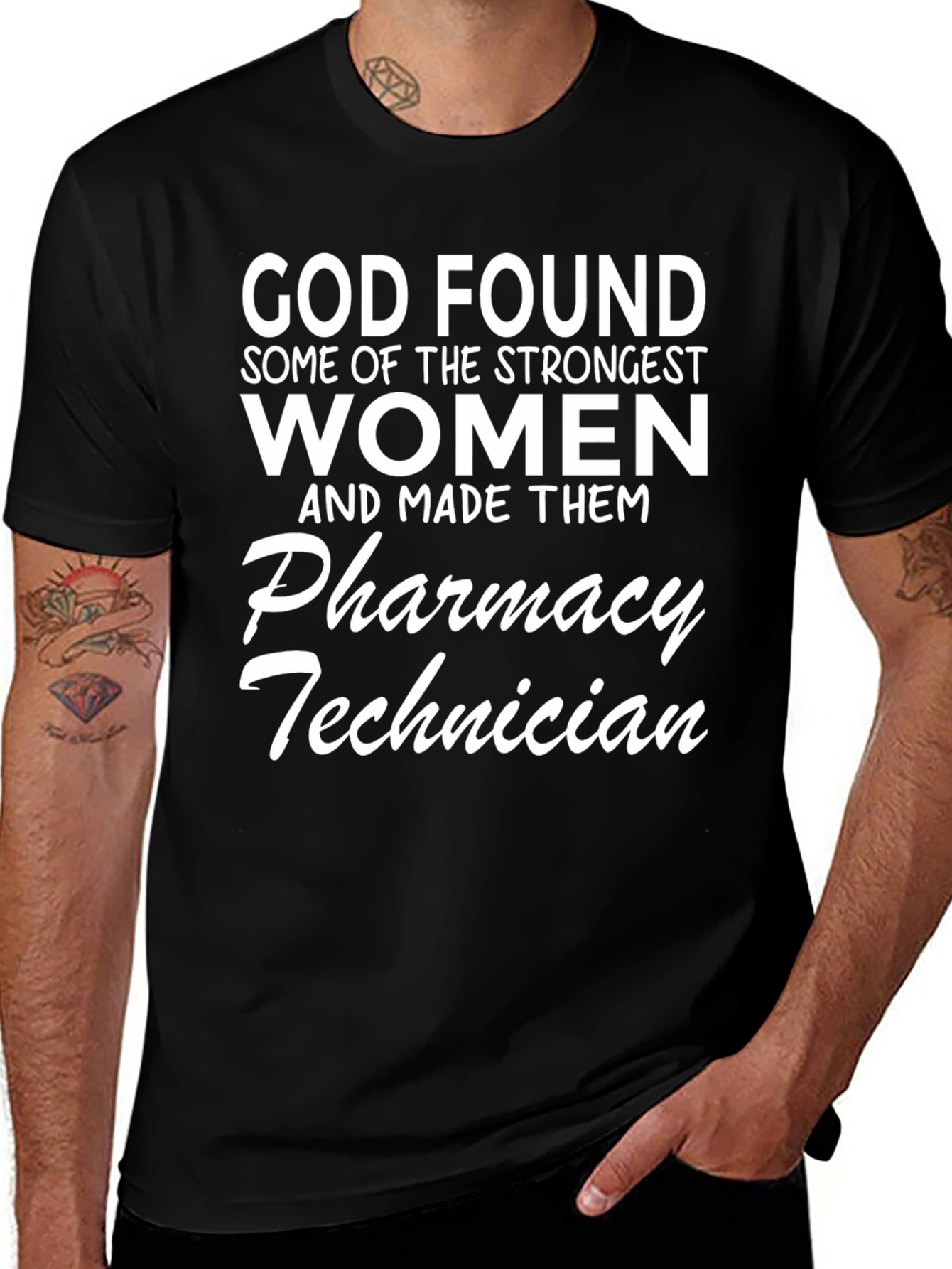 Variant 27 of Pharmacy Technician Women's Graphic T-Shirt