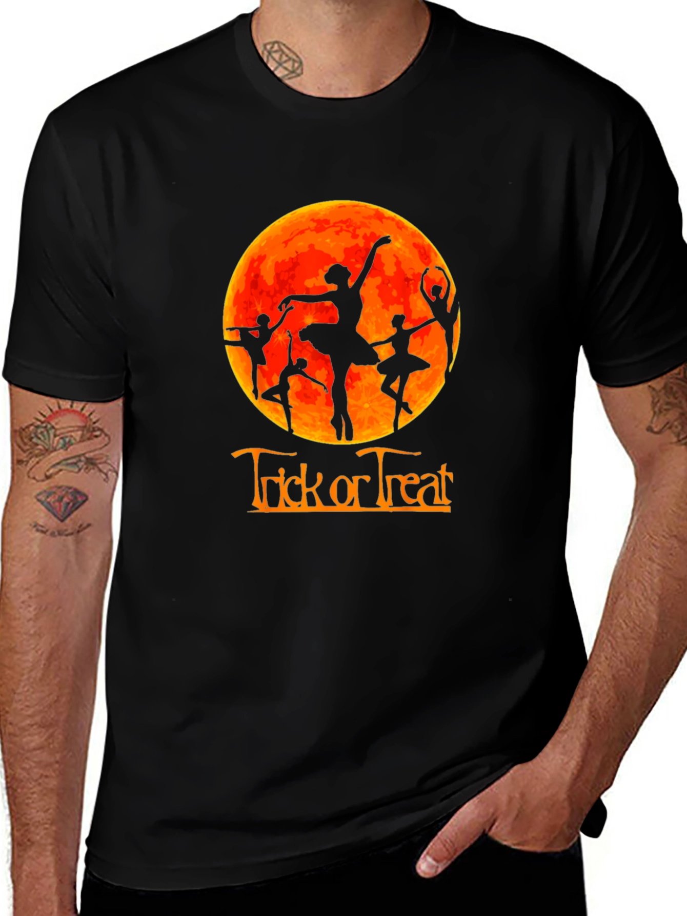 Halloween Ballerina T-Shirt - Trick or Treat Dance