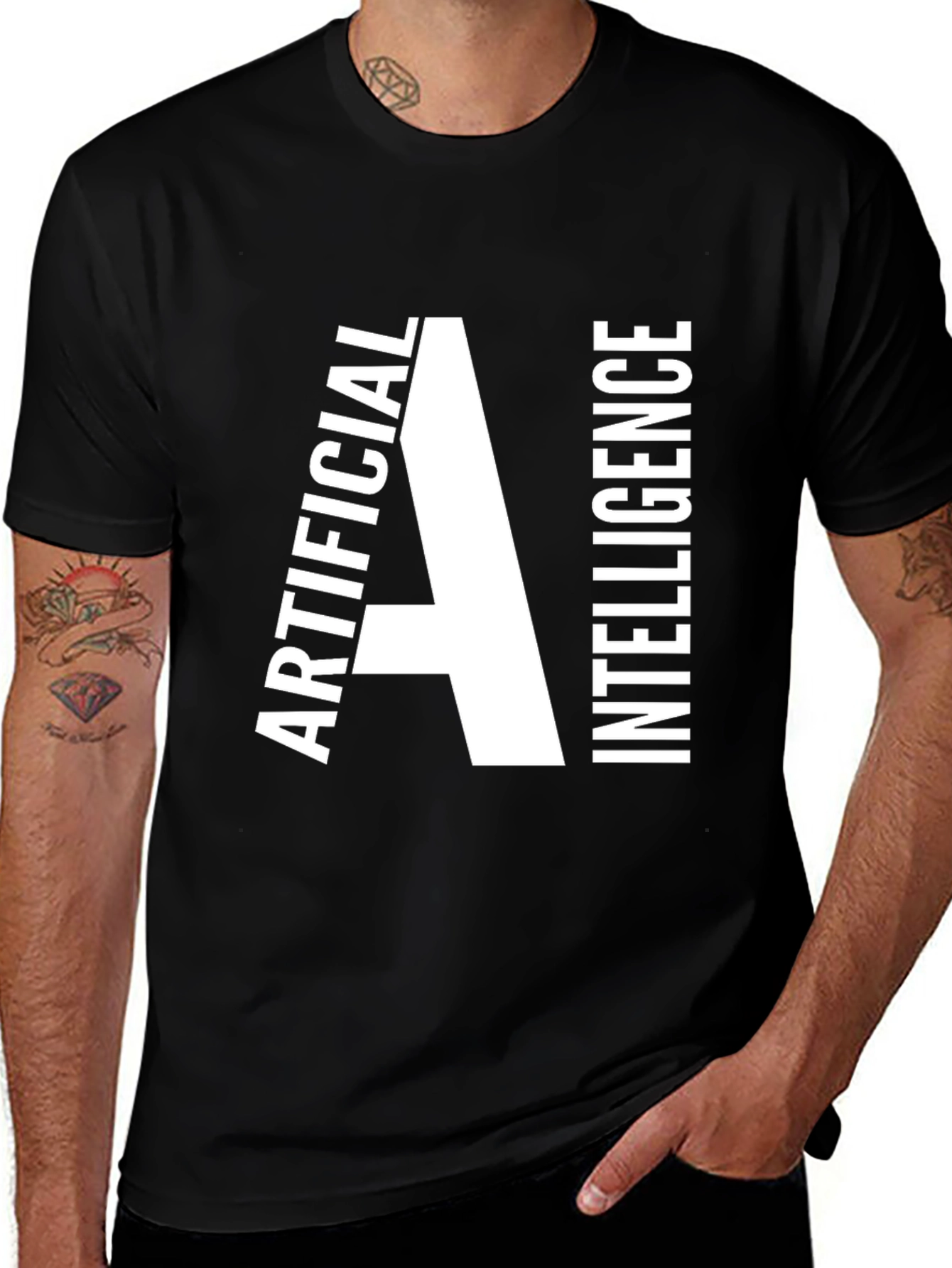 AI Graphic Tee - Artificial Intelligence T-Shirt