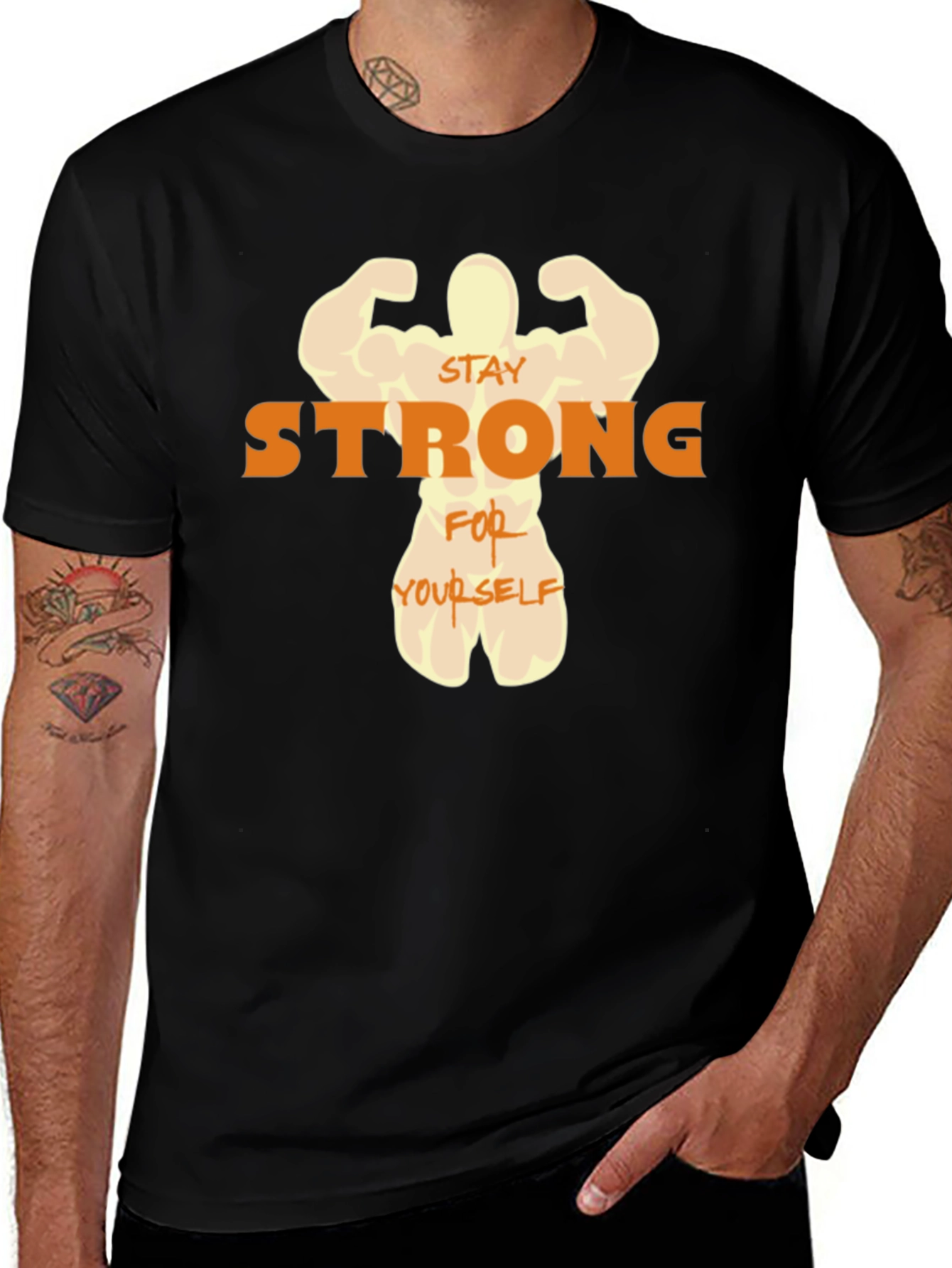 Variant 19 of Stay Strong T-Shirt