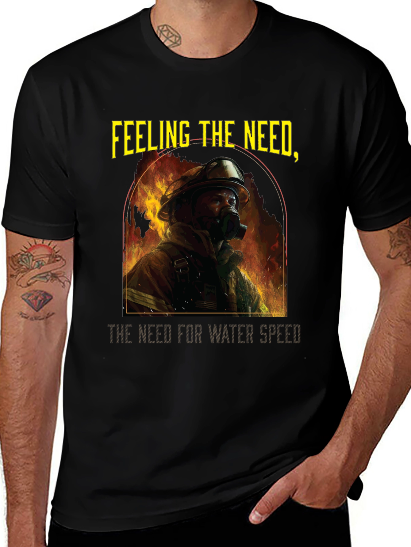 Variant 3 of Firefighter's Need T-Shirt