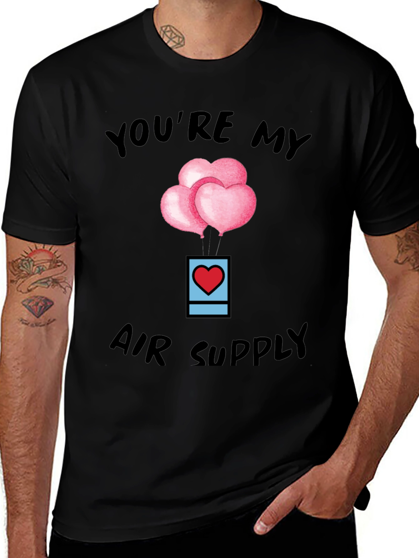 Variant 15 of You're My Air Supply Valentine's T-Shirt