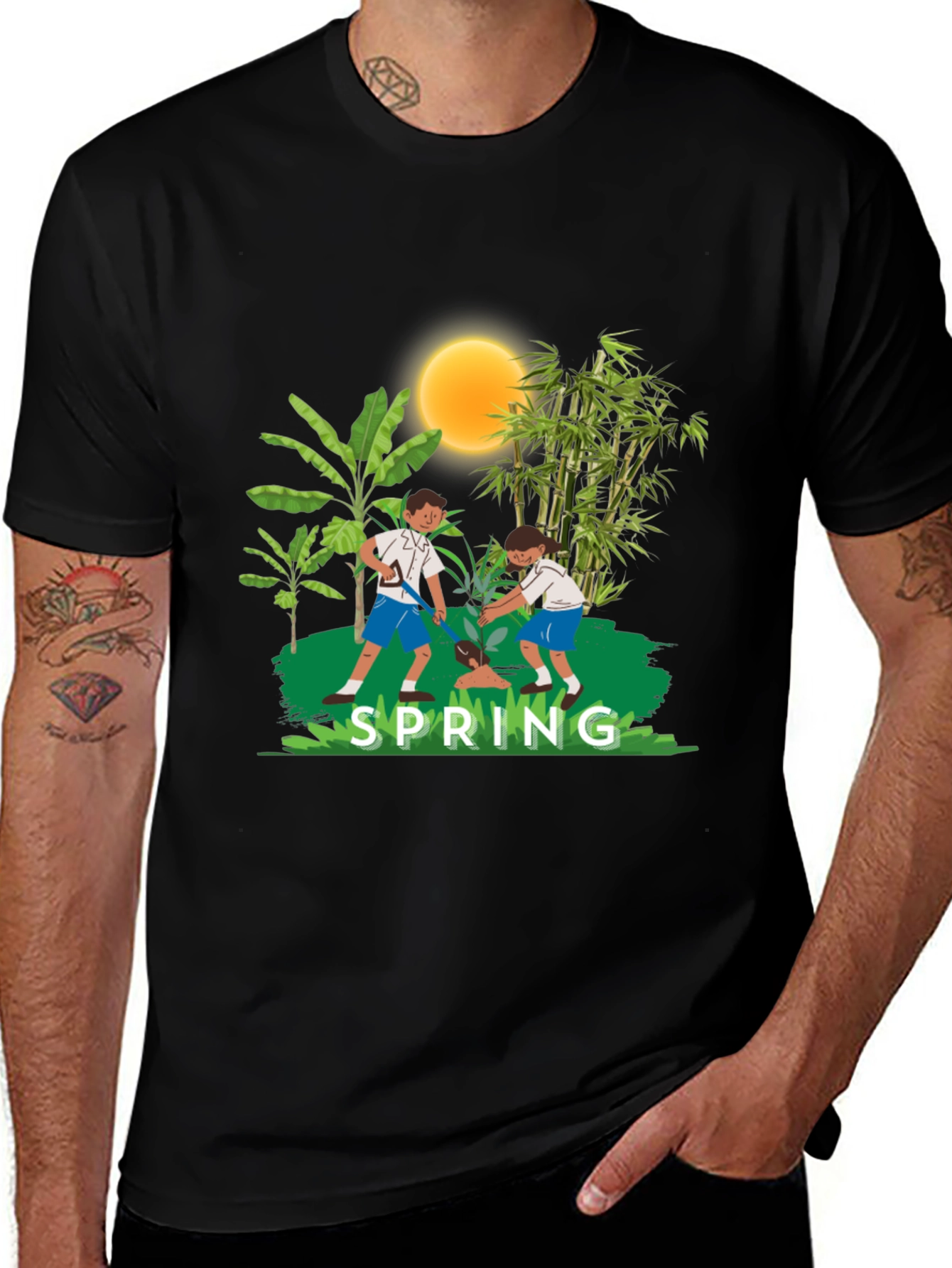 Spring Planting T-Shirt - Nature Theme