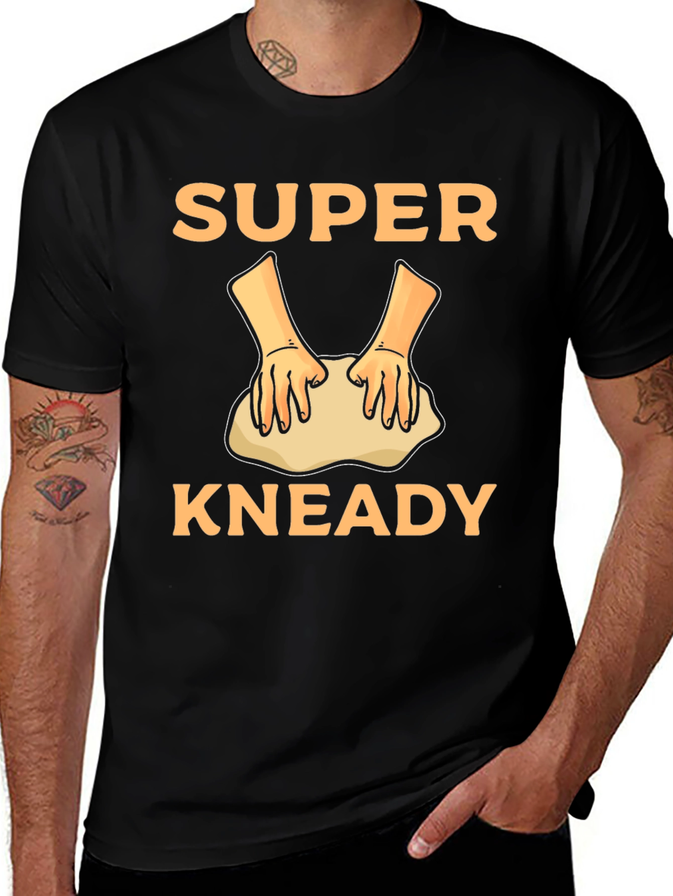 Variant 26 of Super Kneady T-Shirt - Funny Baker Tee