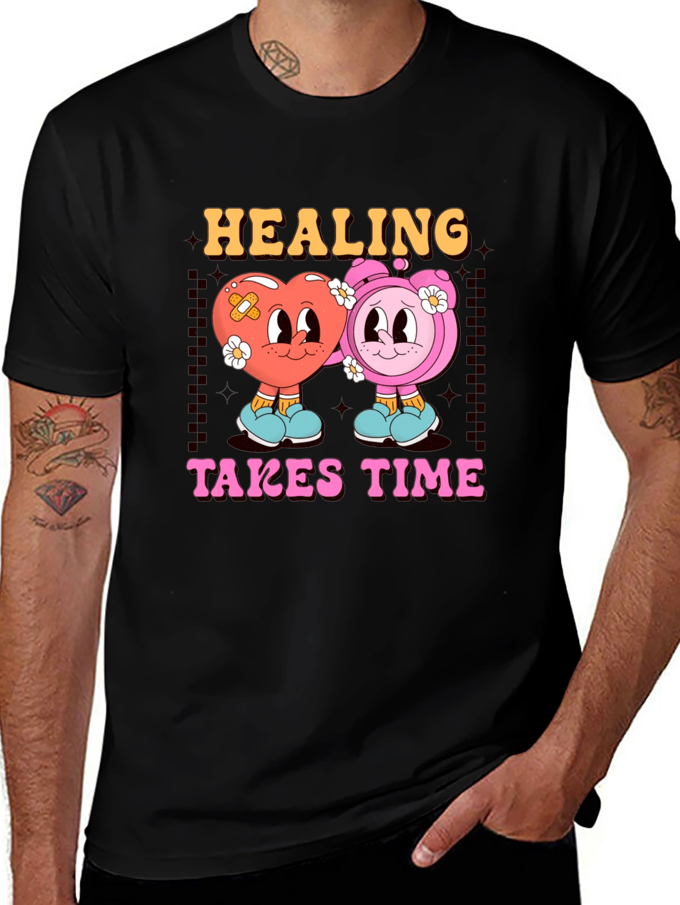 Variant 29 of Healing Takes Time Graphic Tee